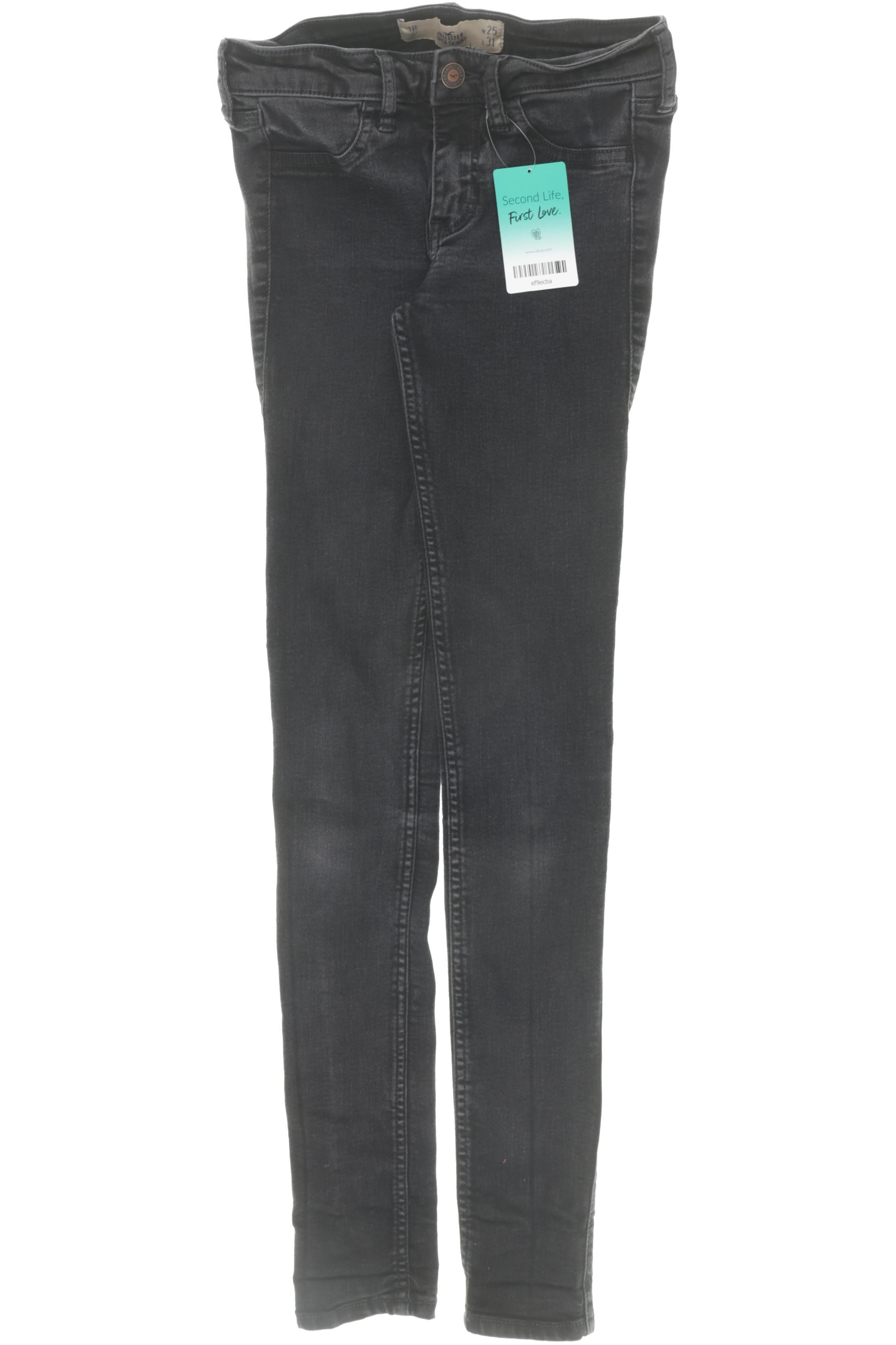 

Hollister Damen Jeans, schwarz, Gr. 25