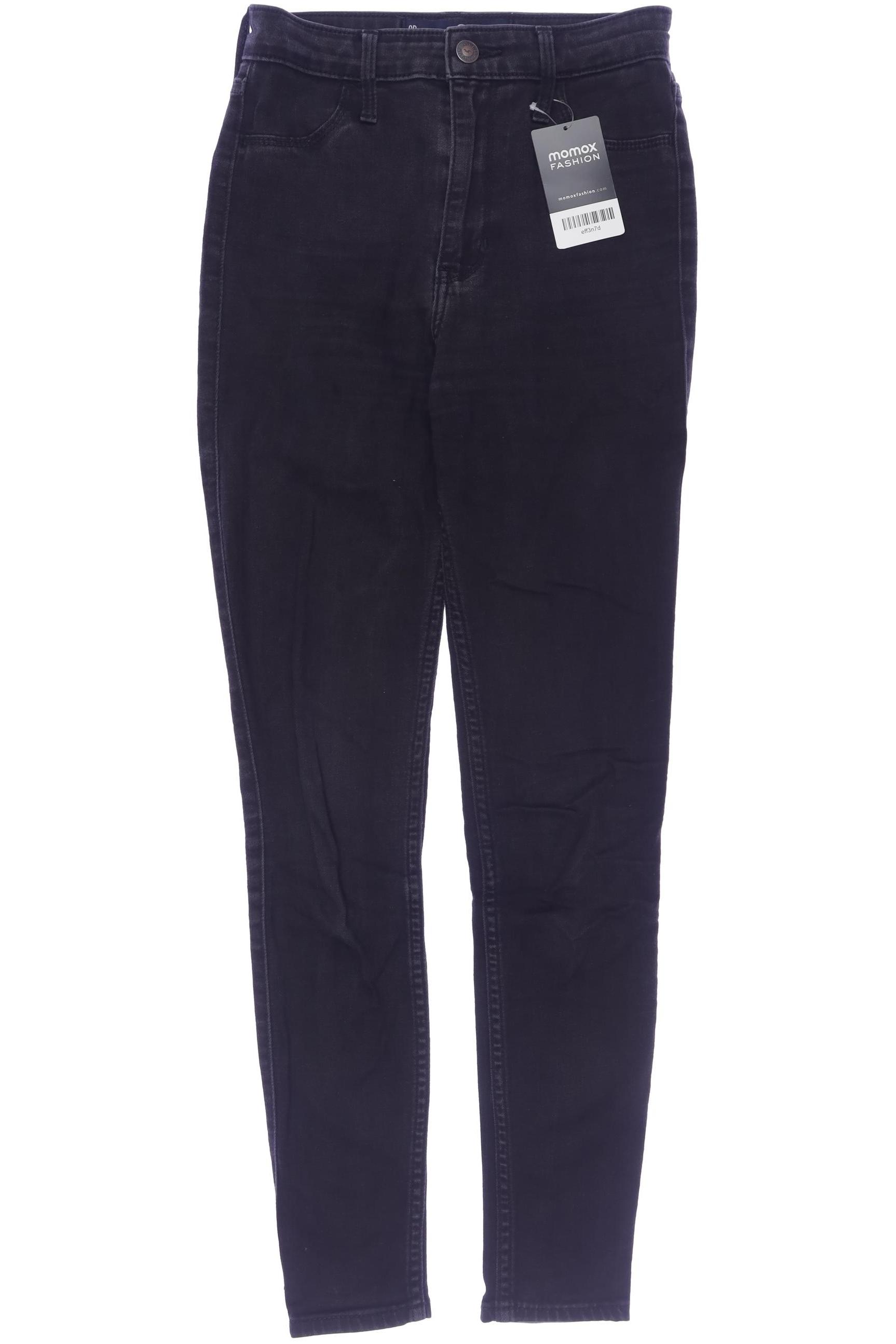 

Hollister Damen Jeans, schwarz, Gr. 24