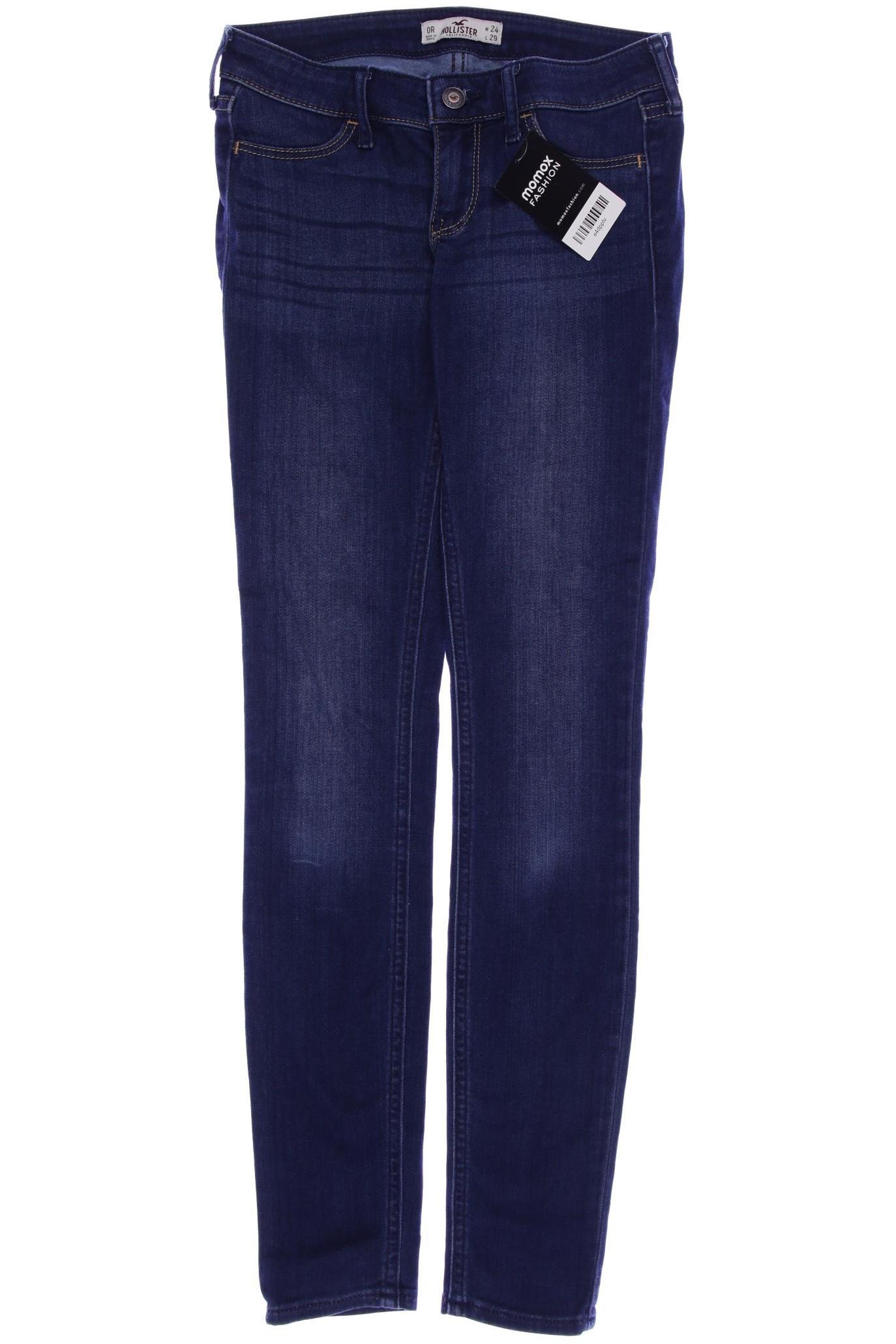 

Hollister Damen Jeans, marineblau, Gr. 24