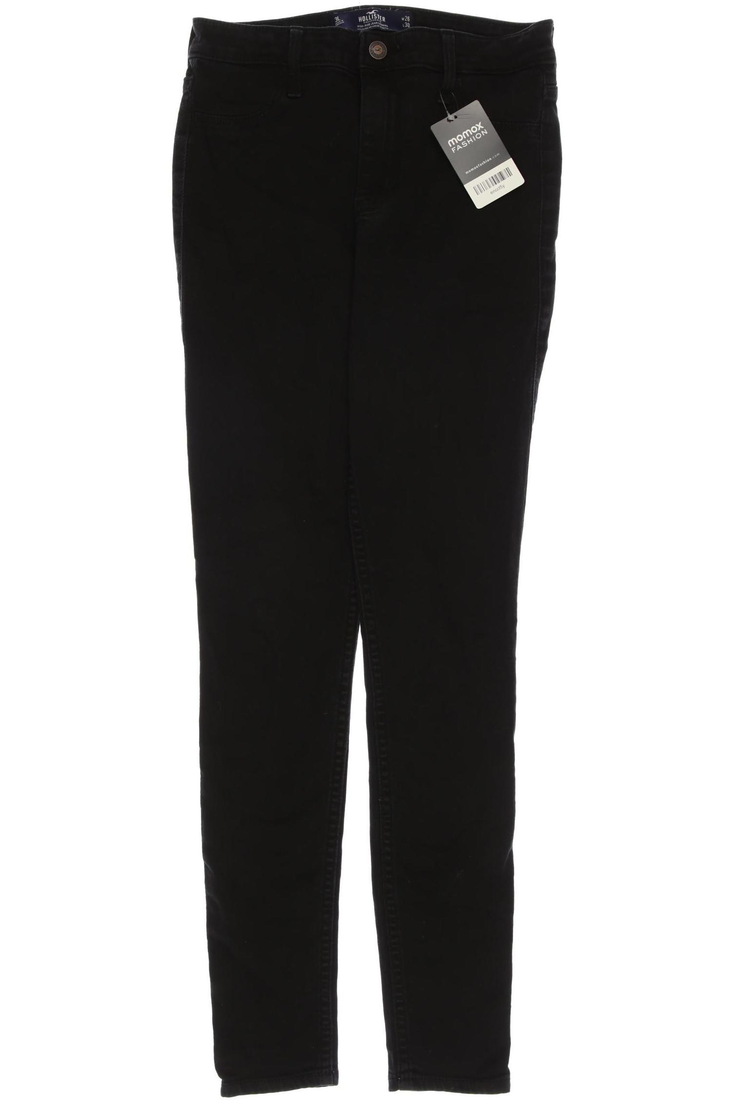 

Hollister Damen Jeans, schwarz