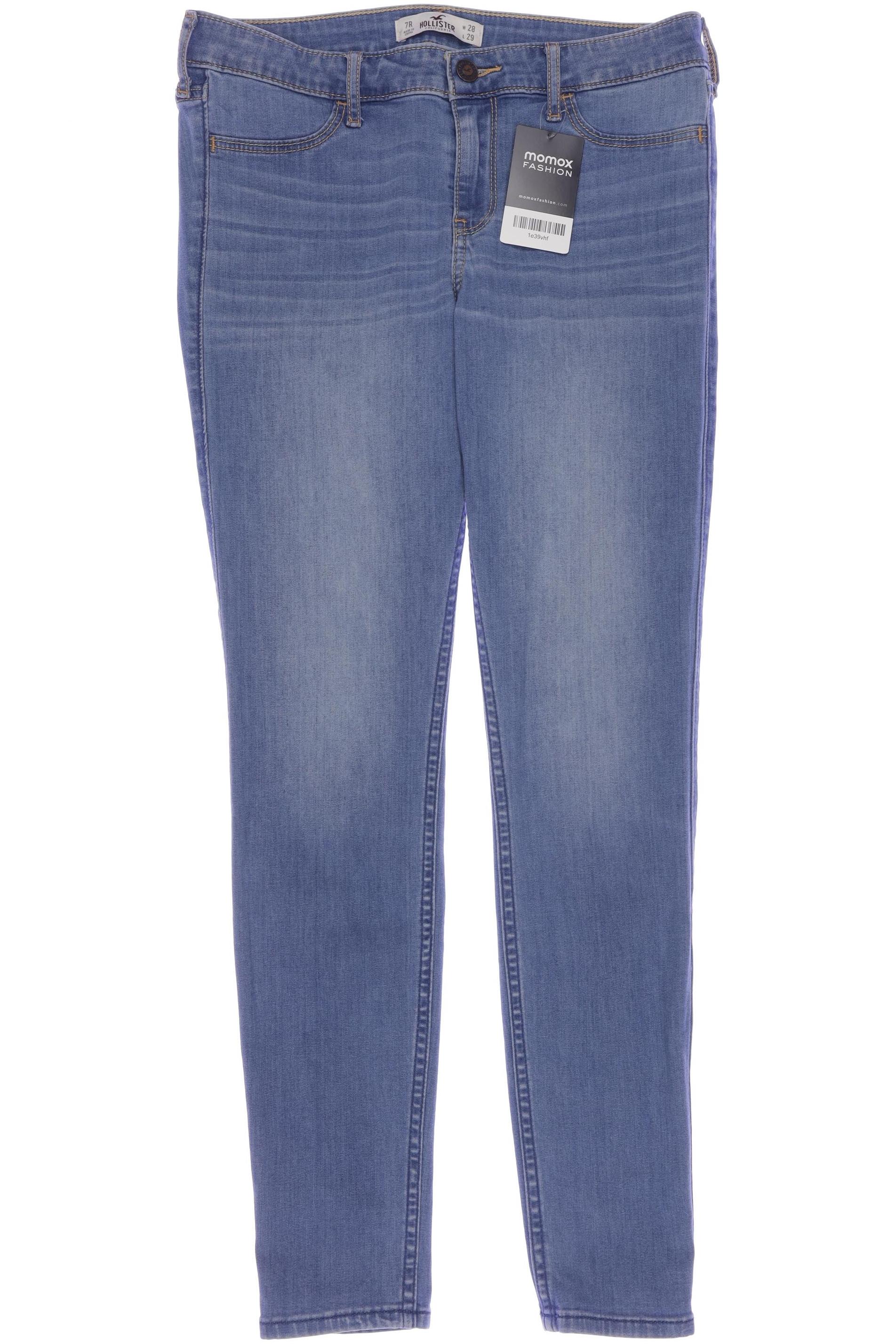 

Hollister Damen Jeans, blau, Gr. 28