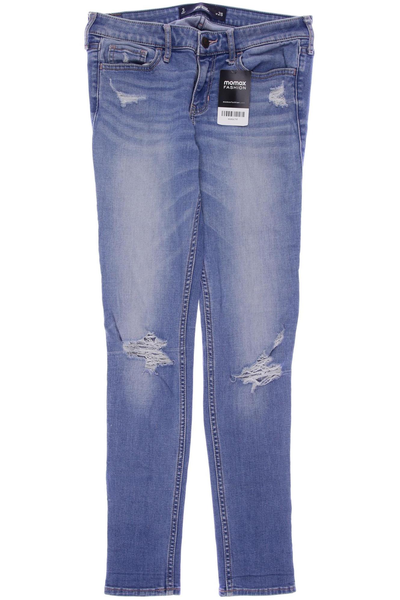 

Hollister Damen Jeans, hellblau