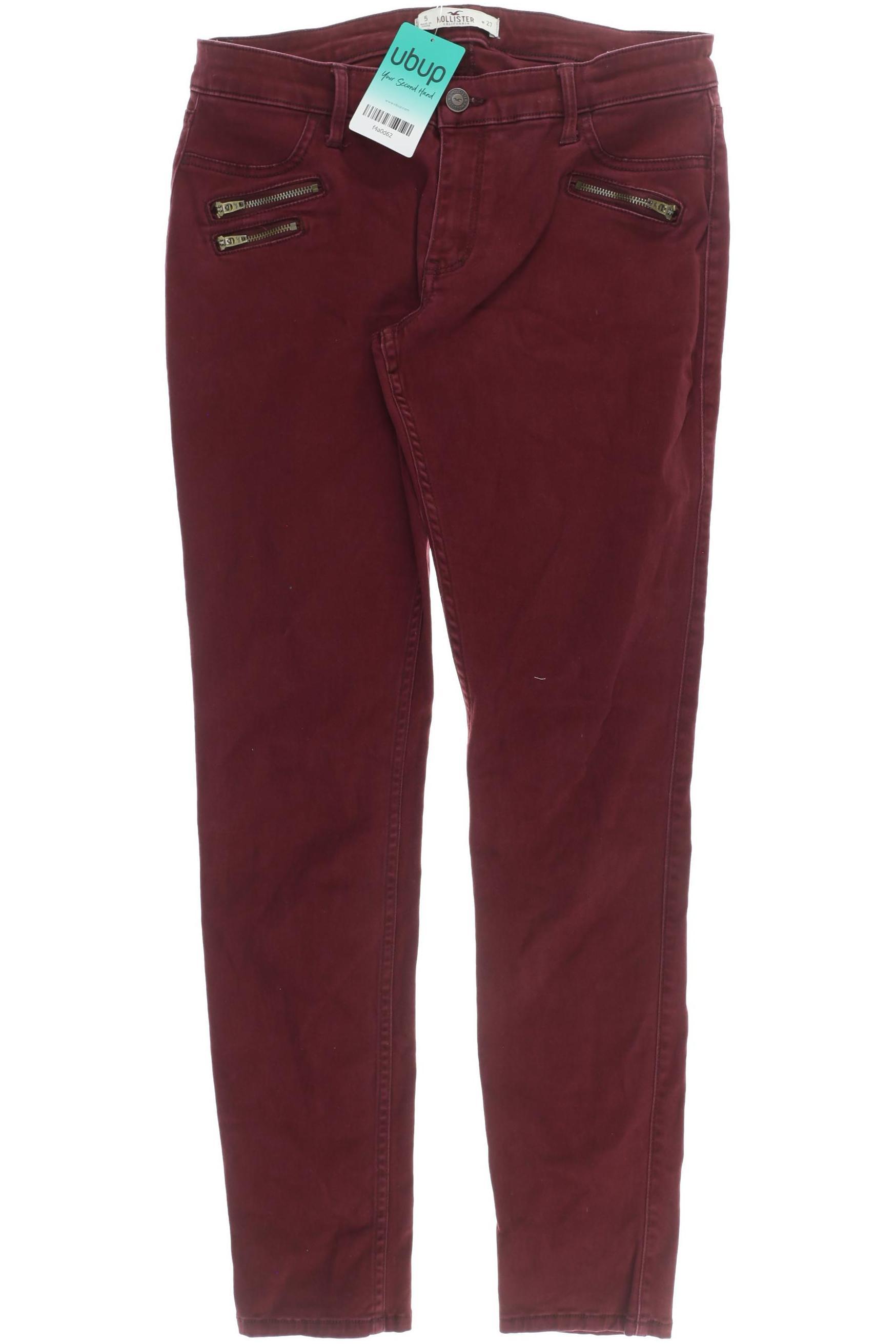 

Hollister Damen Jeans, rot, Gr. 27