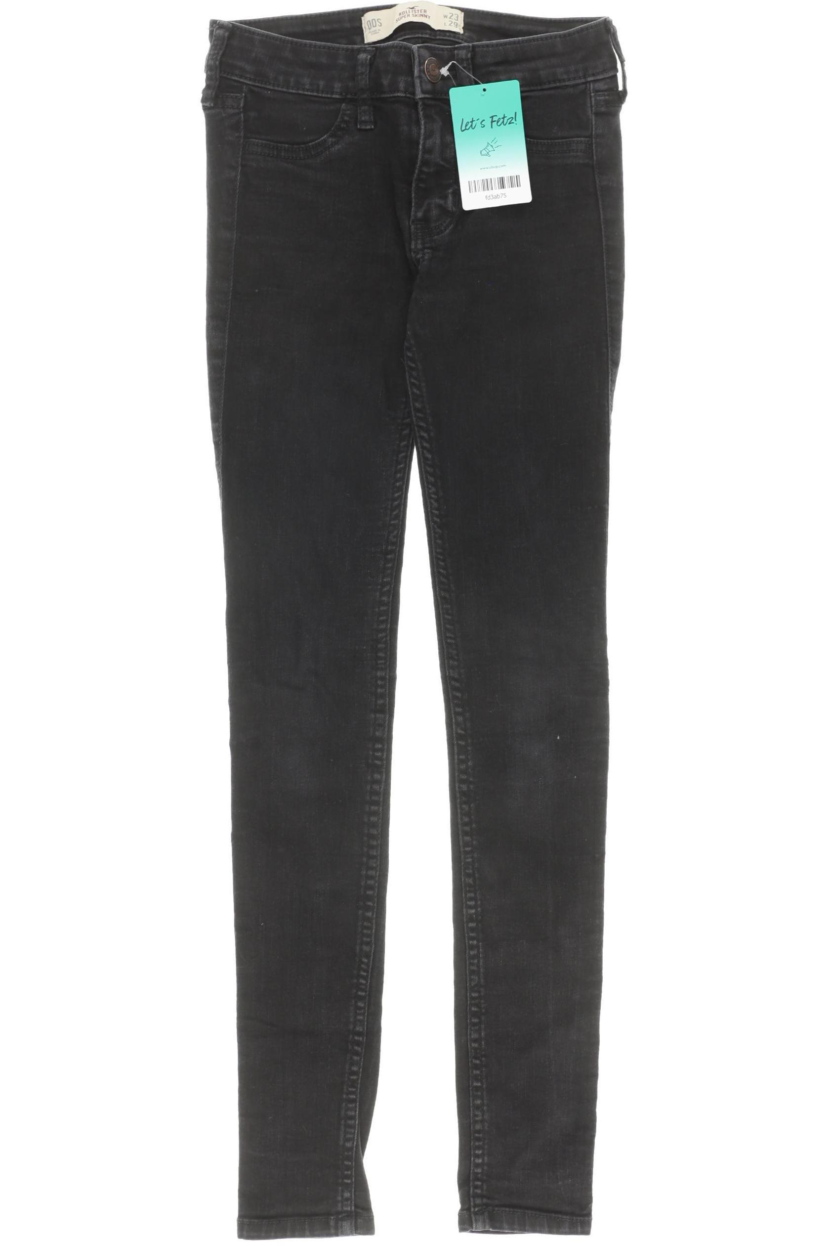 

Hollister Damen Jeans, schwarz, Gr.