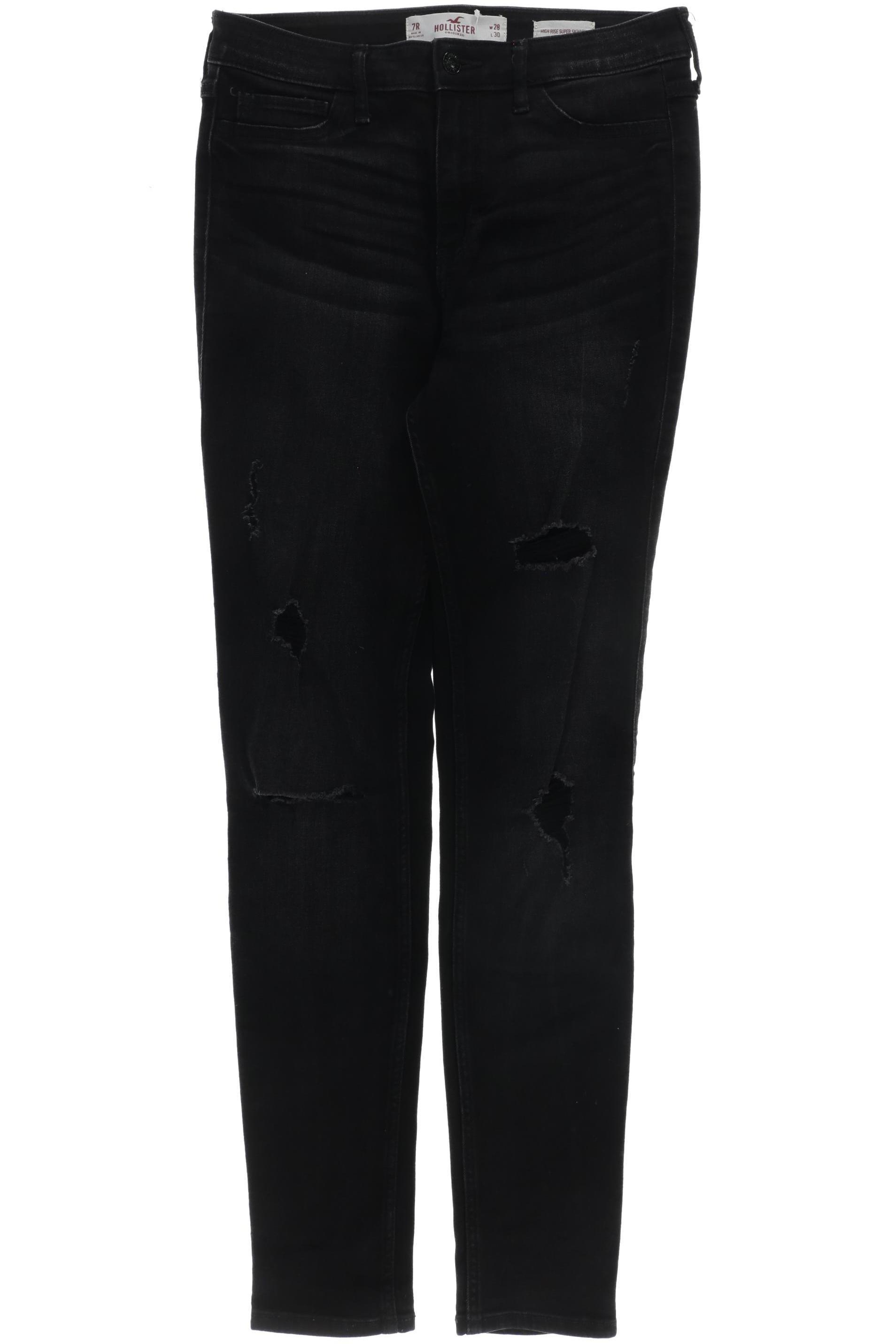 

Hollister Damen Jeans, schwarz, Gr. 28