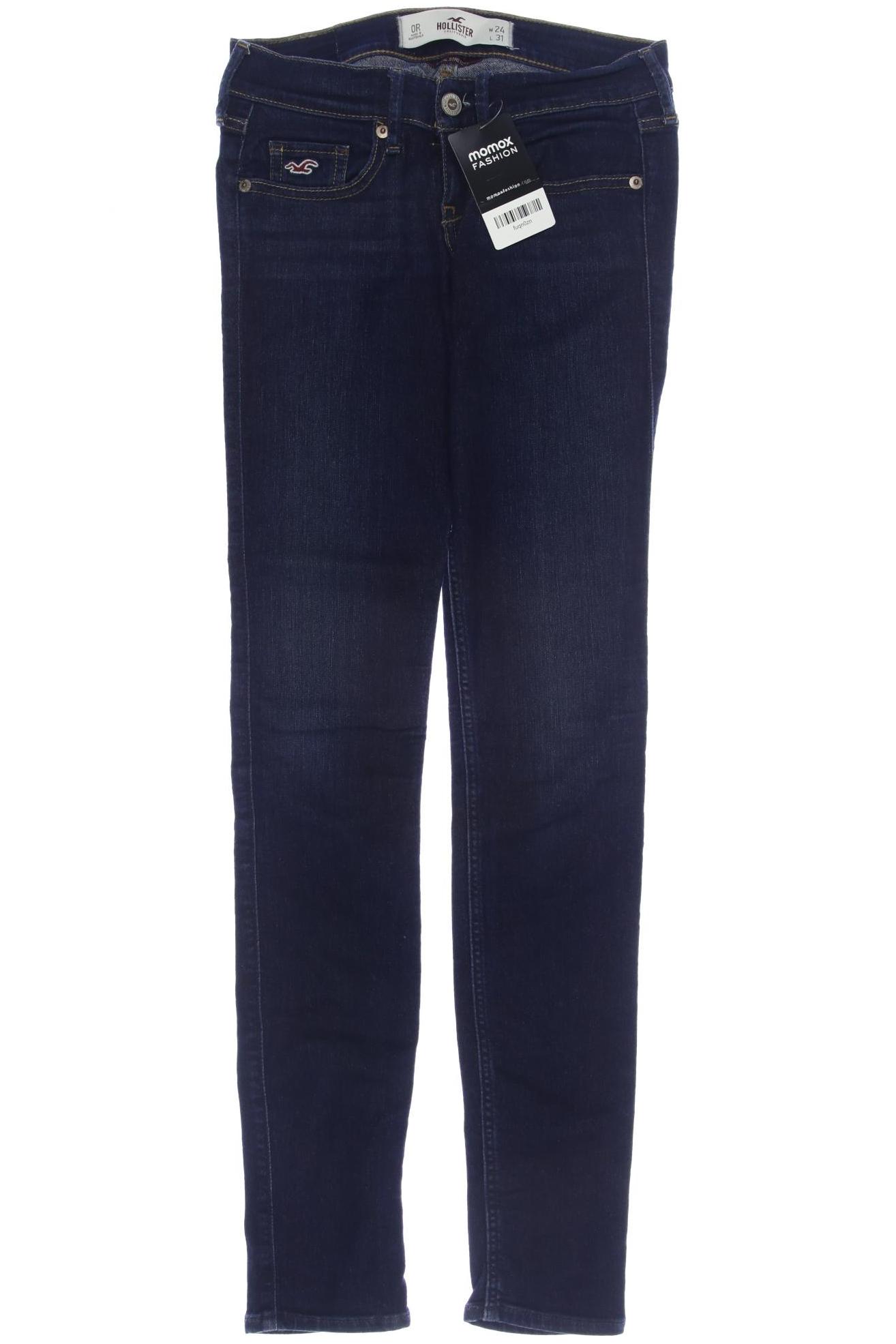 

Hollister Damen Jeans, marineblau, Gr. 24