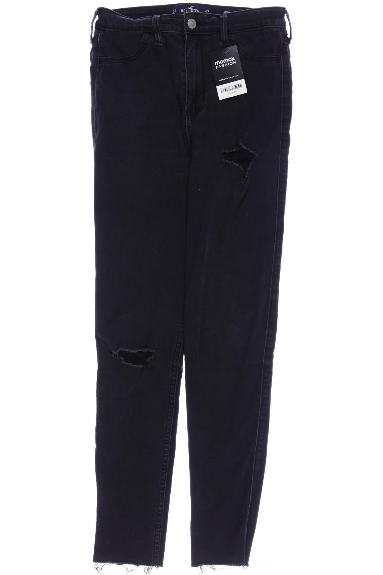 

Hollister Damen Jeans, schwarz