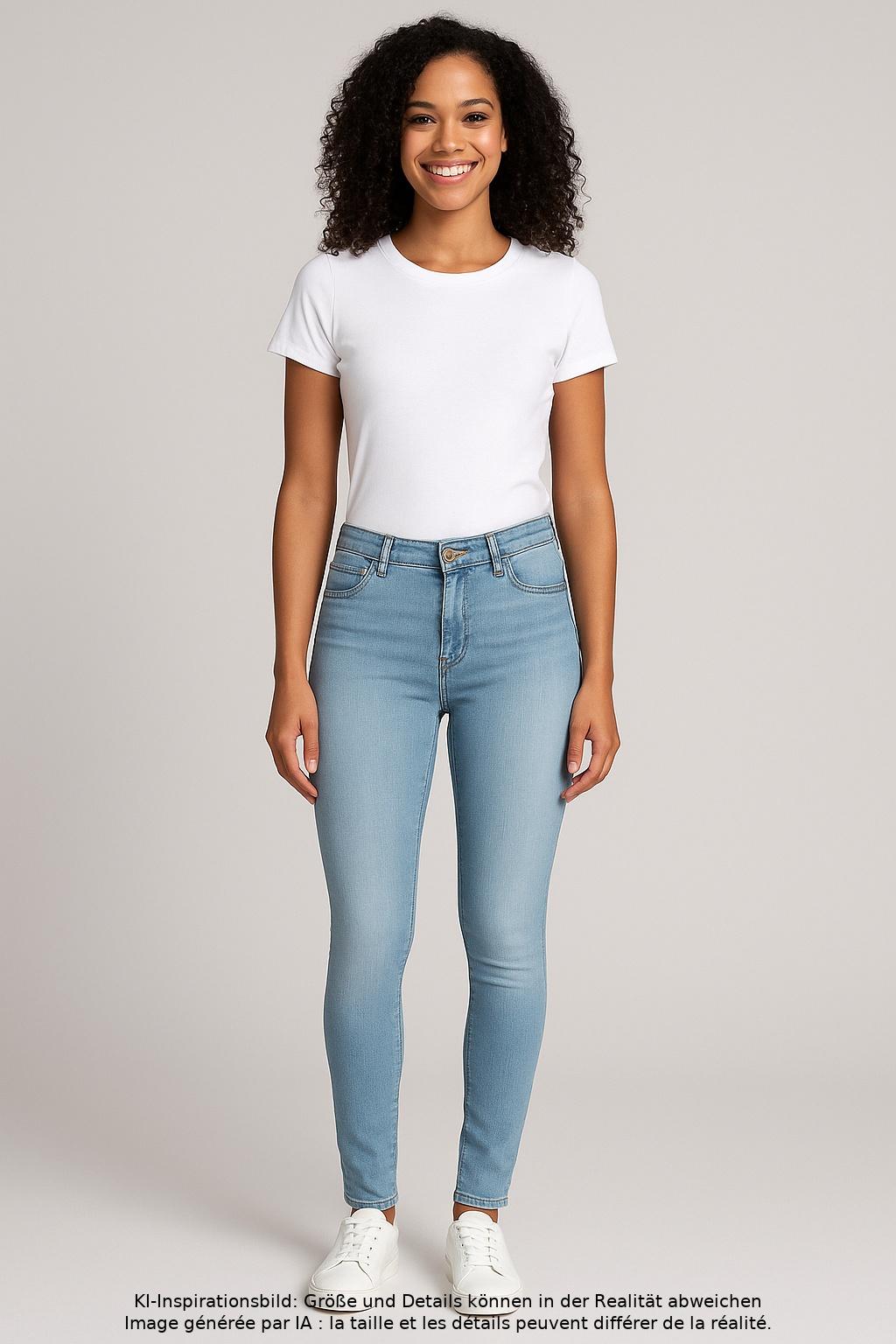 

Hollister Damen Jeans, hellblau, Gr. 27