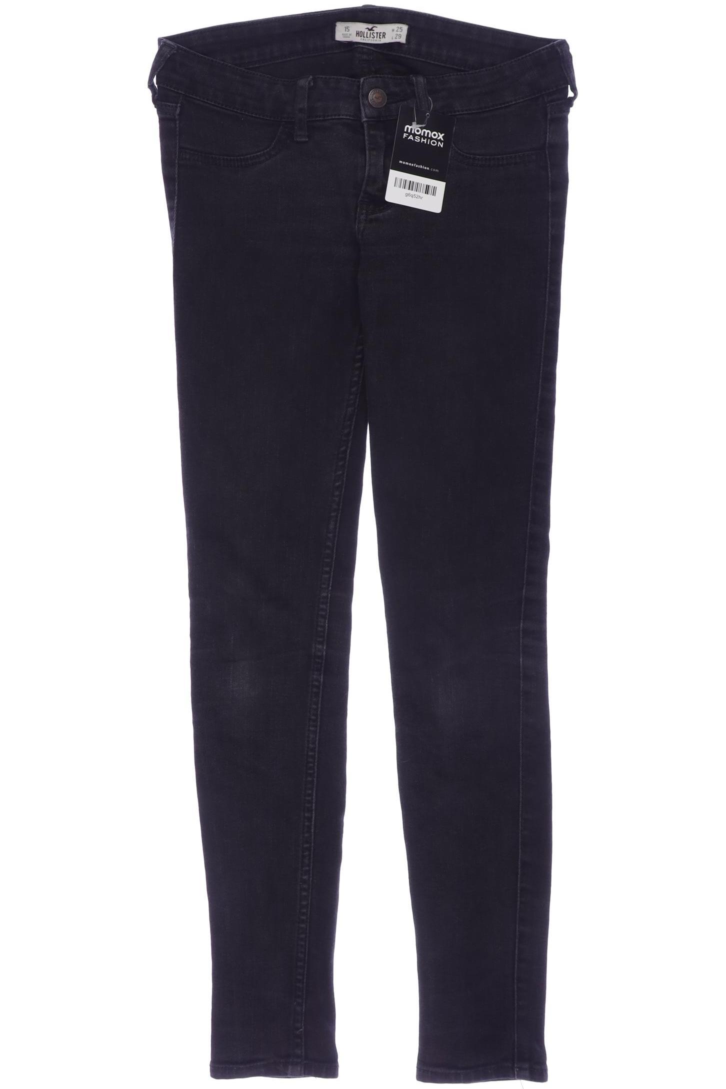 

Hollister Damen Jeans, schwarz, Gr. 25