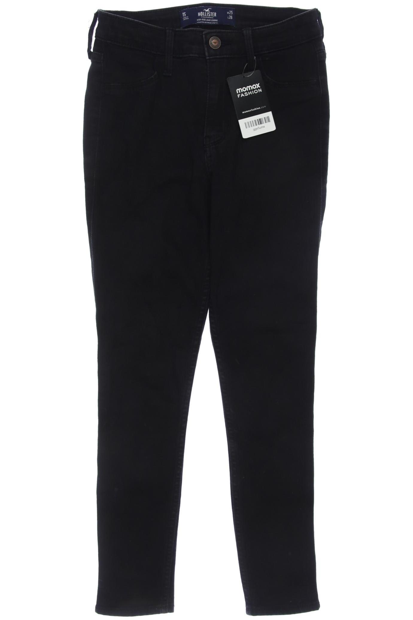

Hollister Damen Jeans, schwarz, Gr. 25