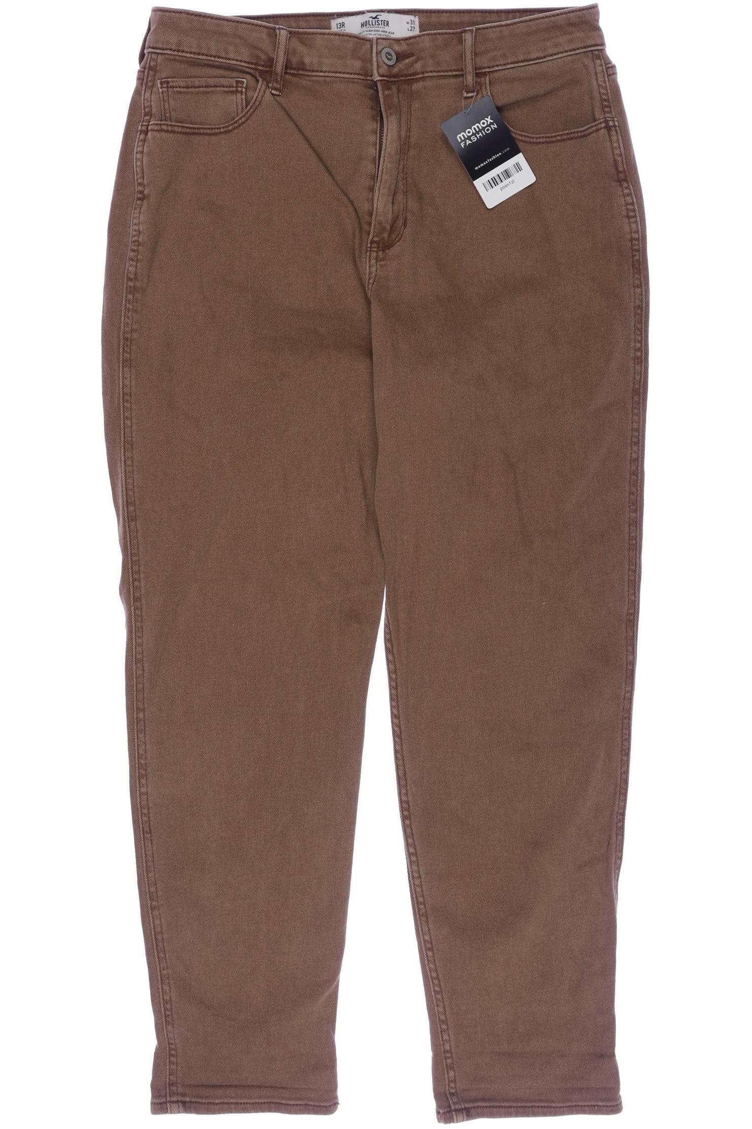 

Hollister Damen Jeans, braun, Gr. 31