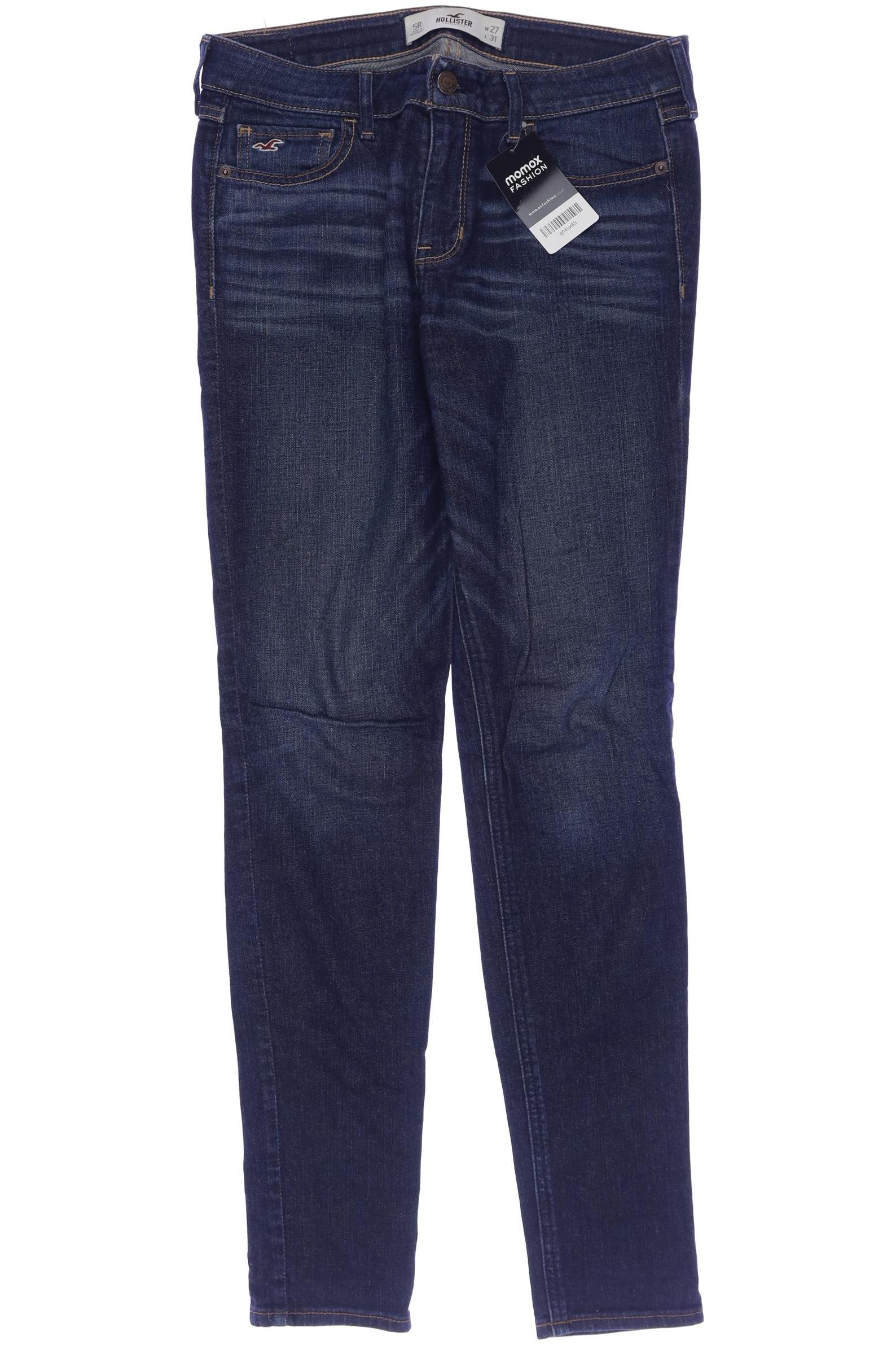 

Hollister Damen Jeans, marineblau, Gr. 27