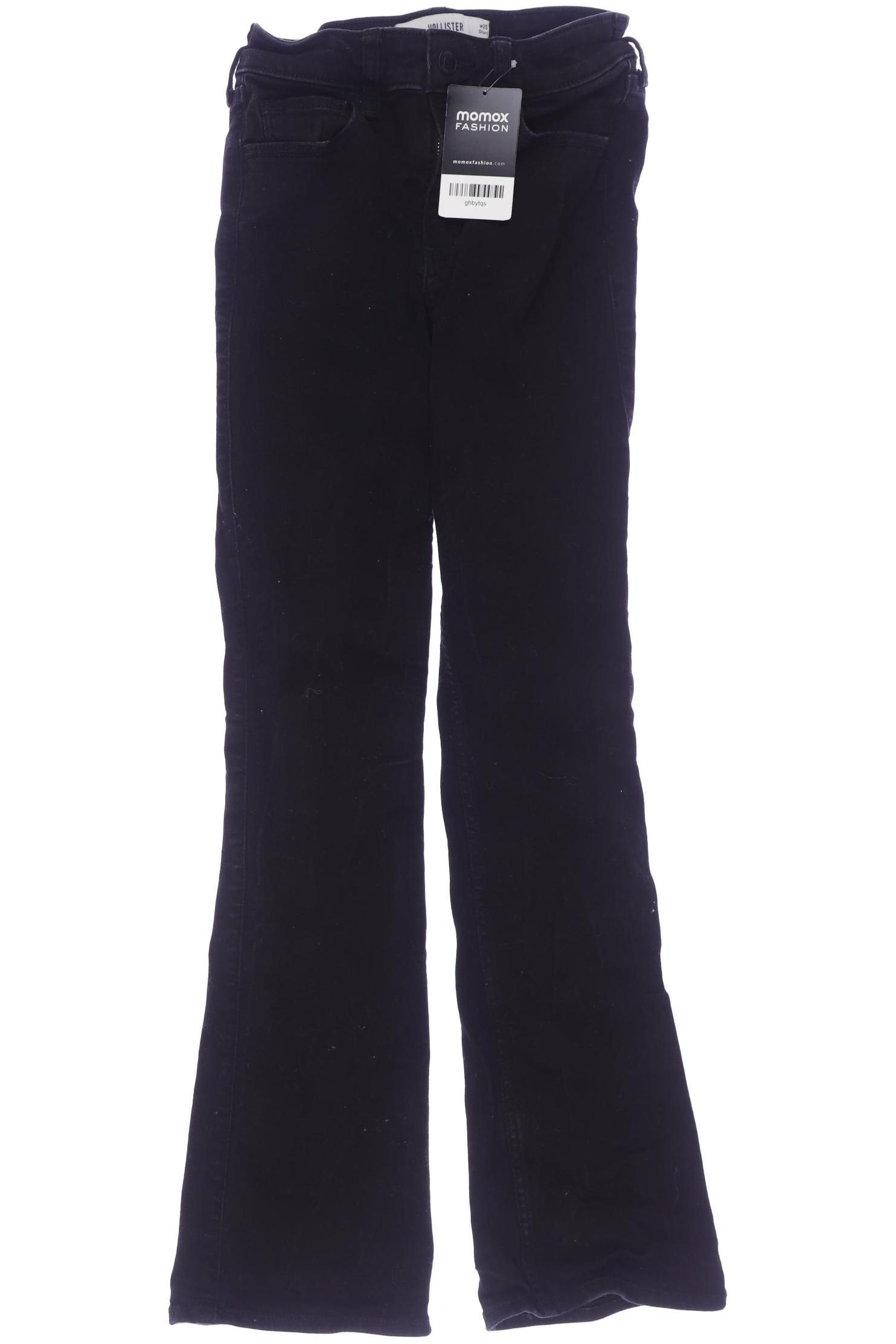 

Hollister Damen Jeans, schwarz, Gr. 25