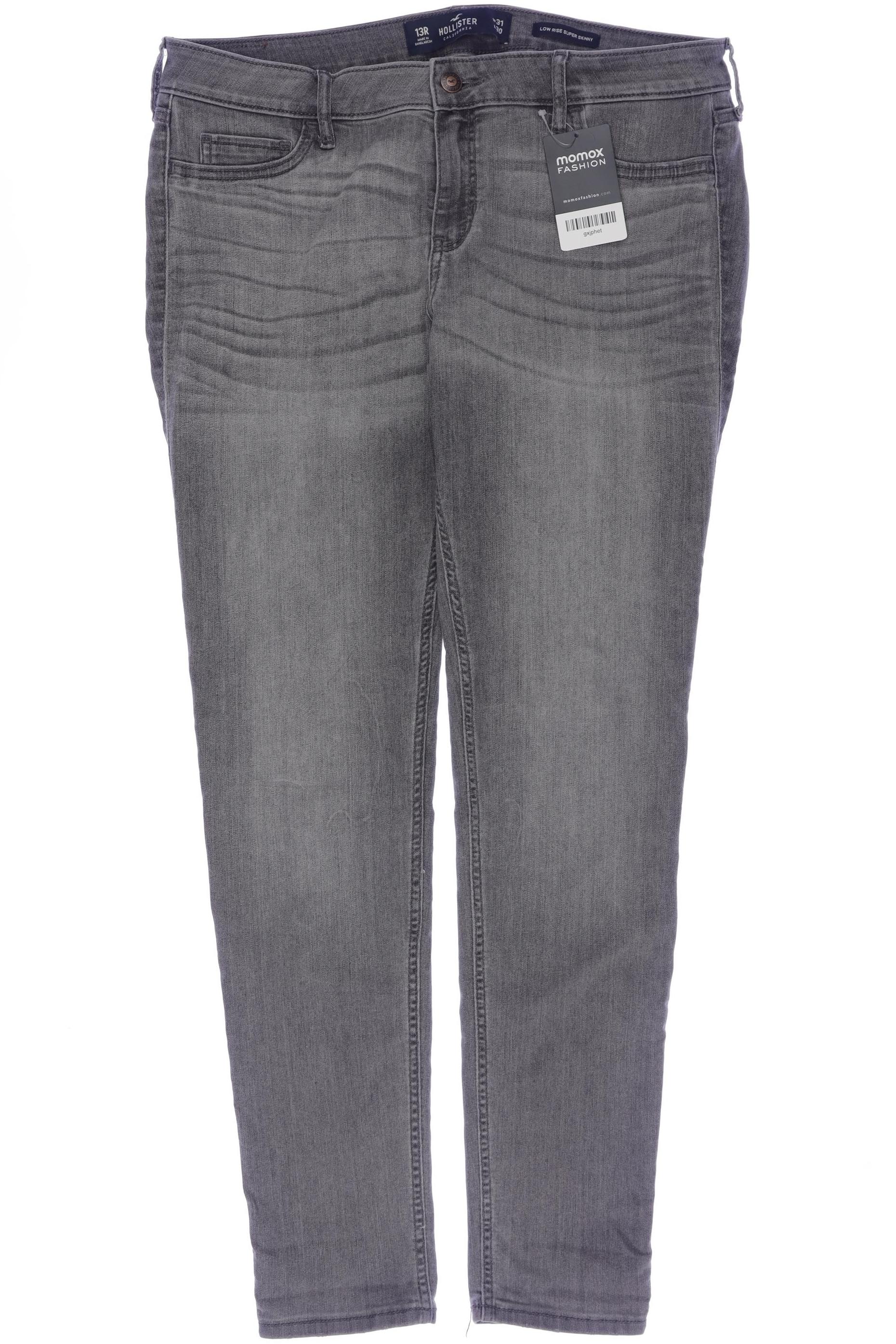 

Hollister Damen Jeans, grau, Gr. 31