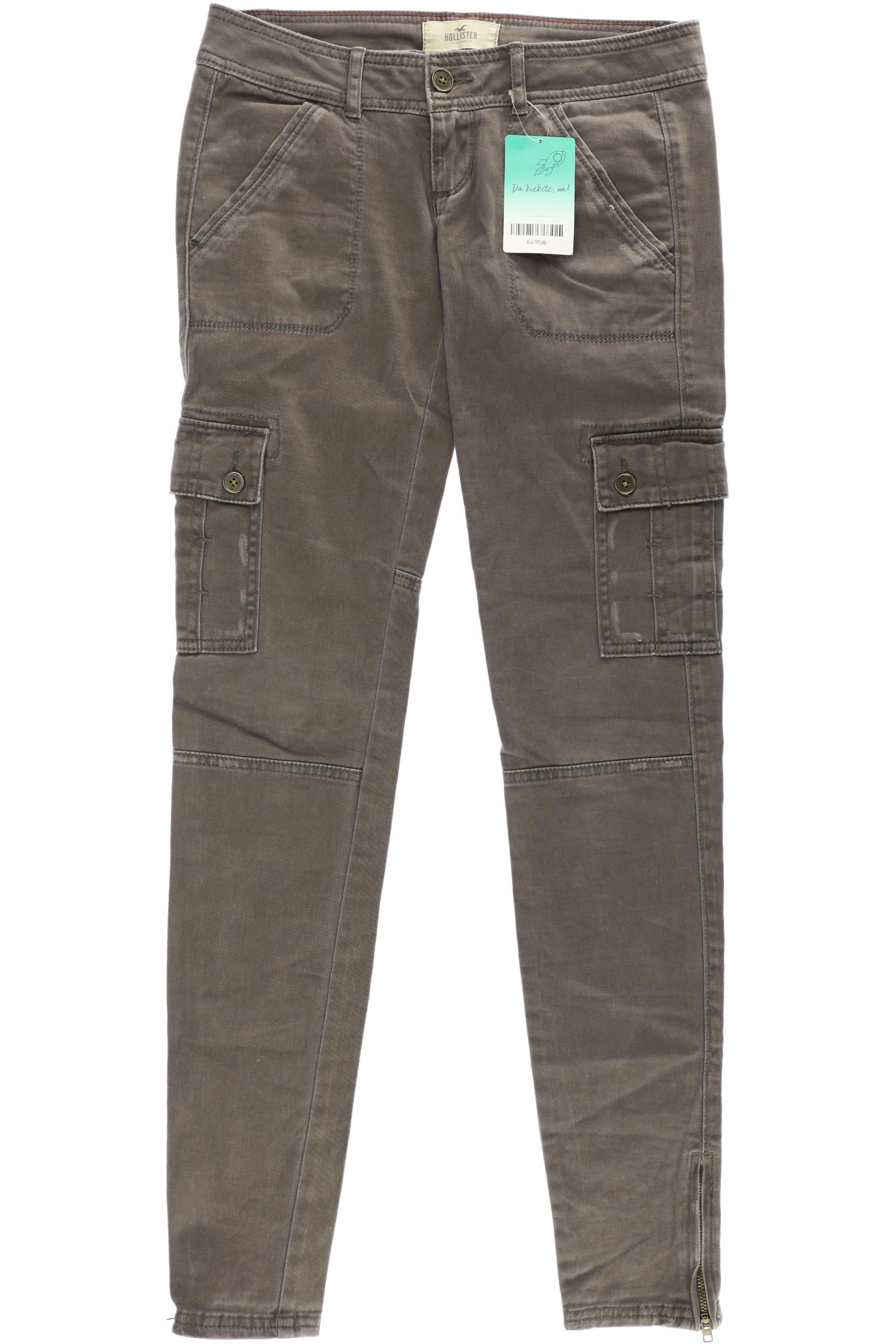 

Hollister Damen Jeans, grau, Gr. 0