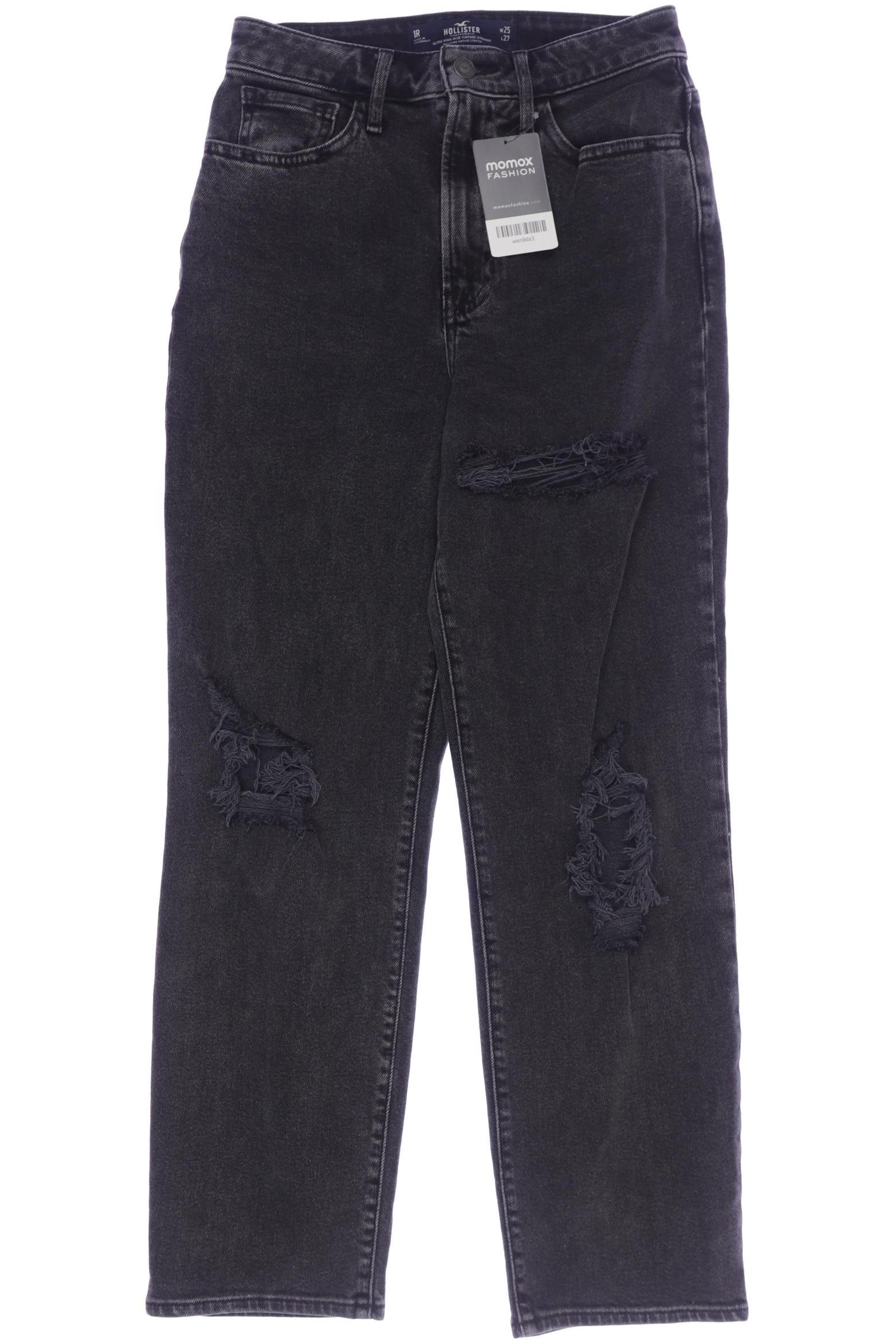 

Hollister Damen Jeans, schwarz, Gr. 25