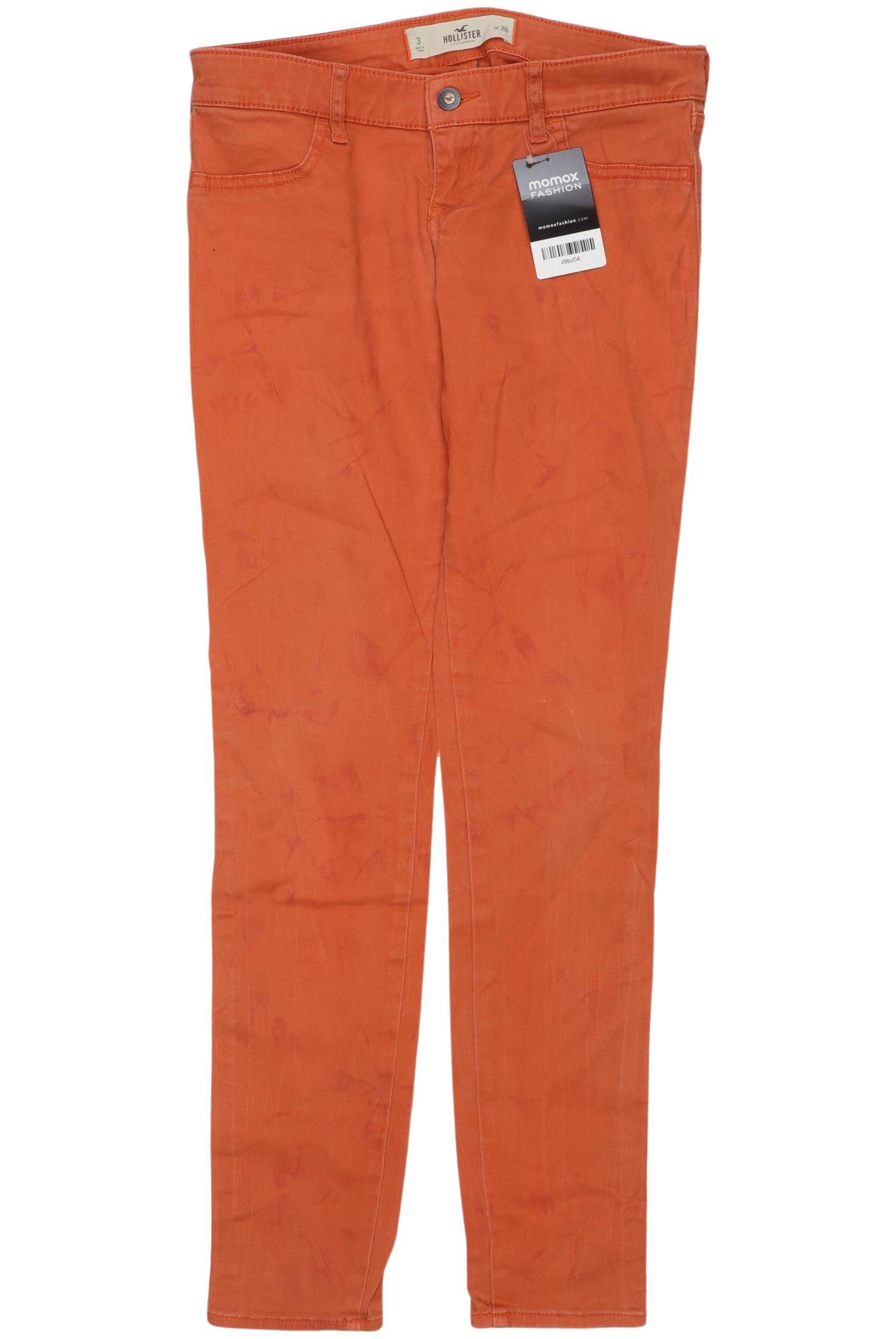 

Hollister Damen Jeans, orange, Gr. 26
