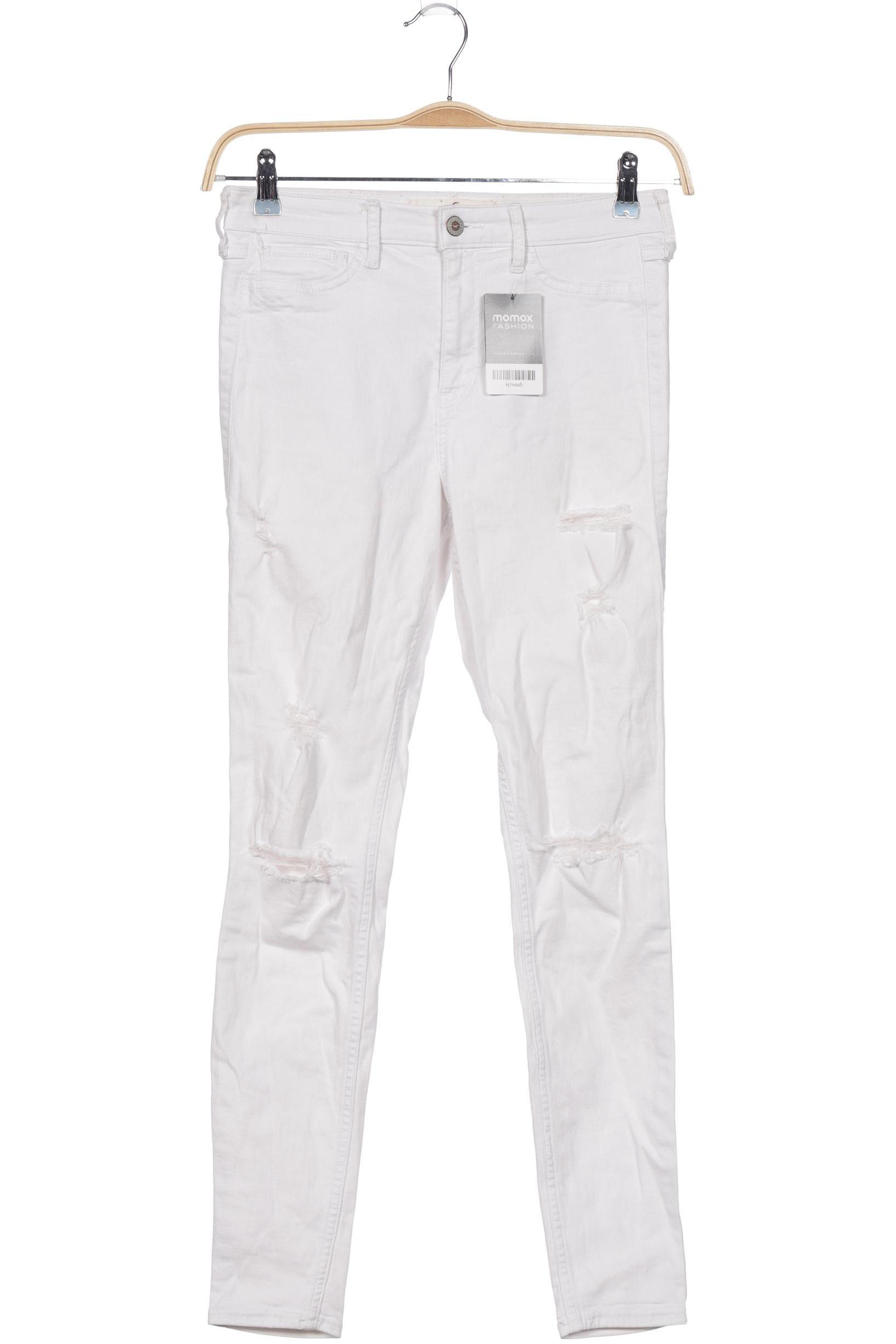 

Hollister Damen Jeans, weiß, Gr. 38