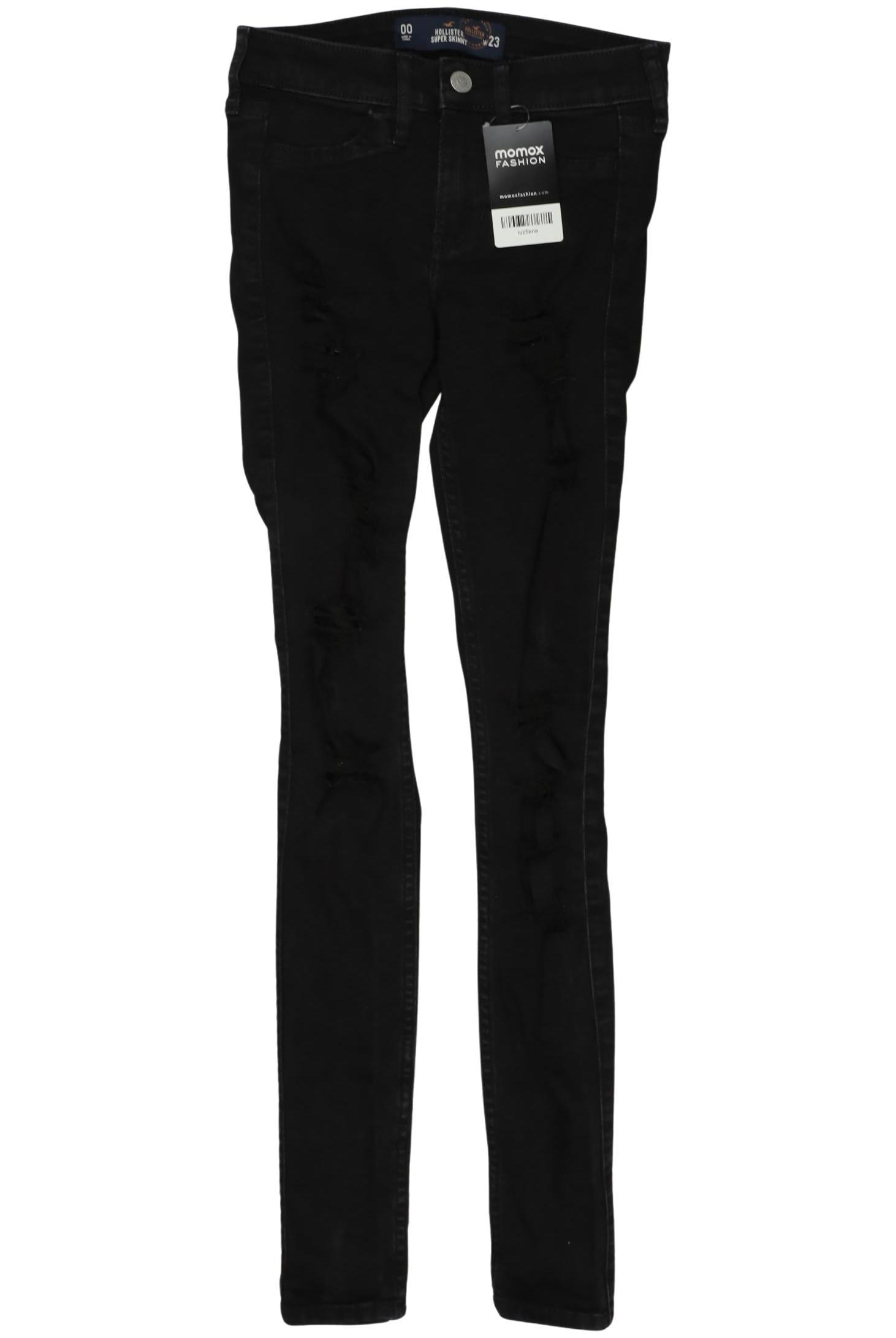 

Hollister Damen Jeans, schwarz, Gr. 00
