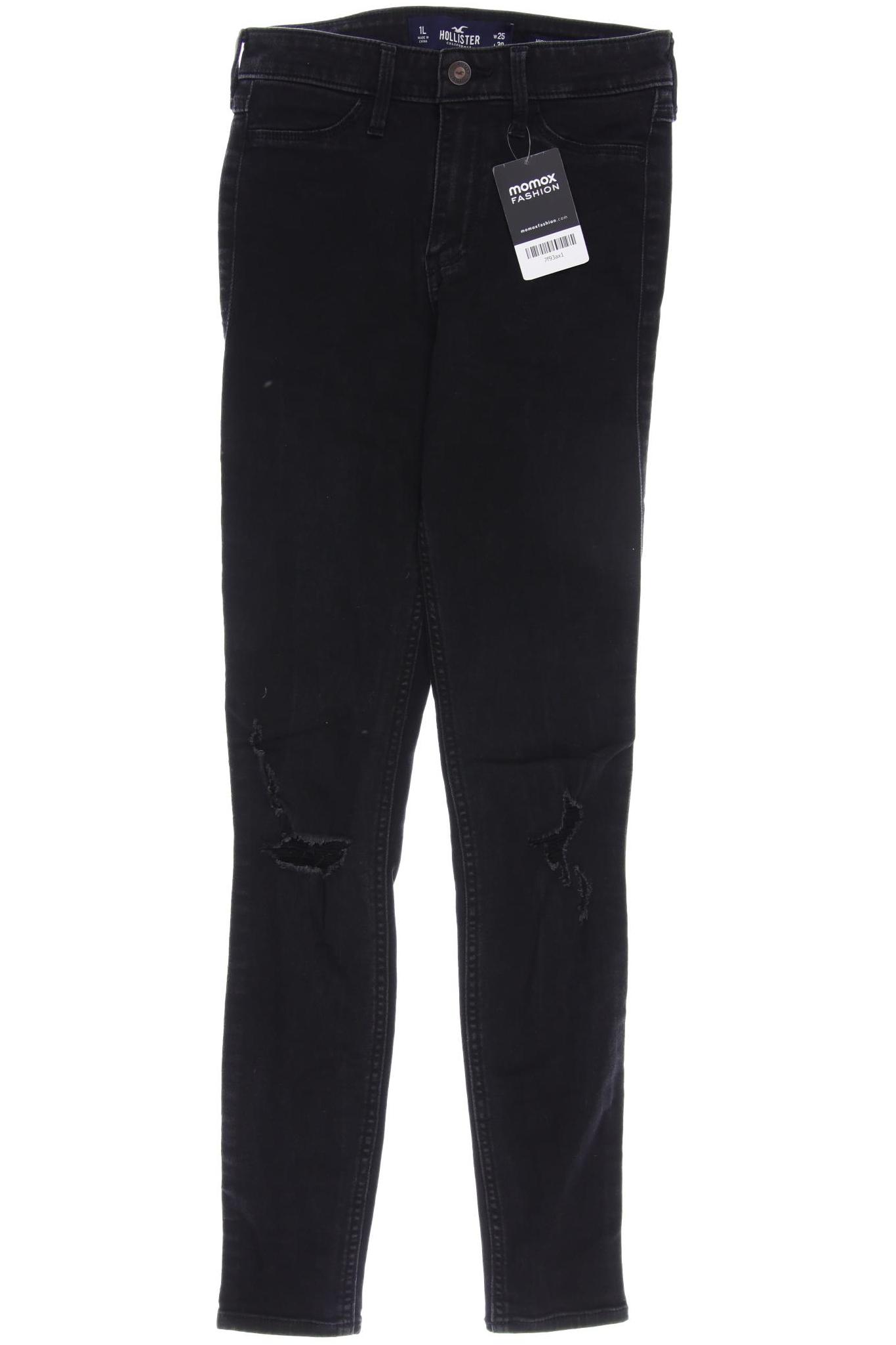 

Hollister Damen Jeans, schwarz, Gr. 25