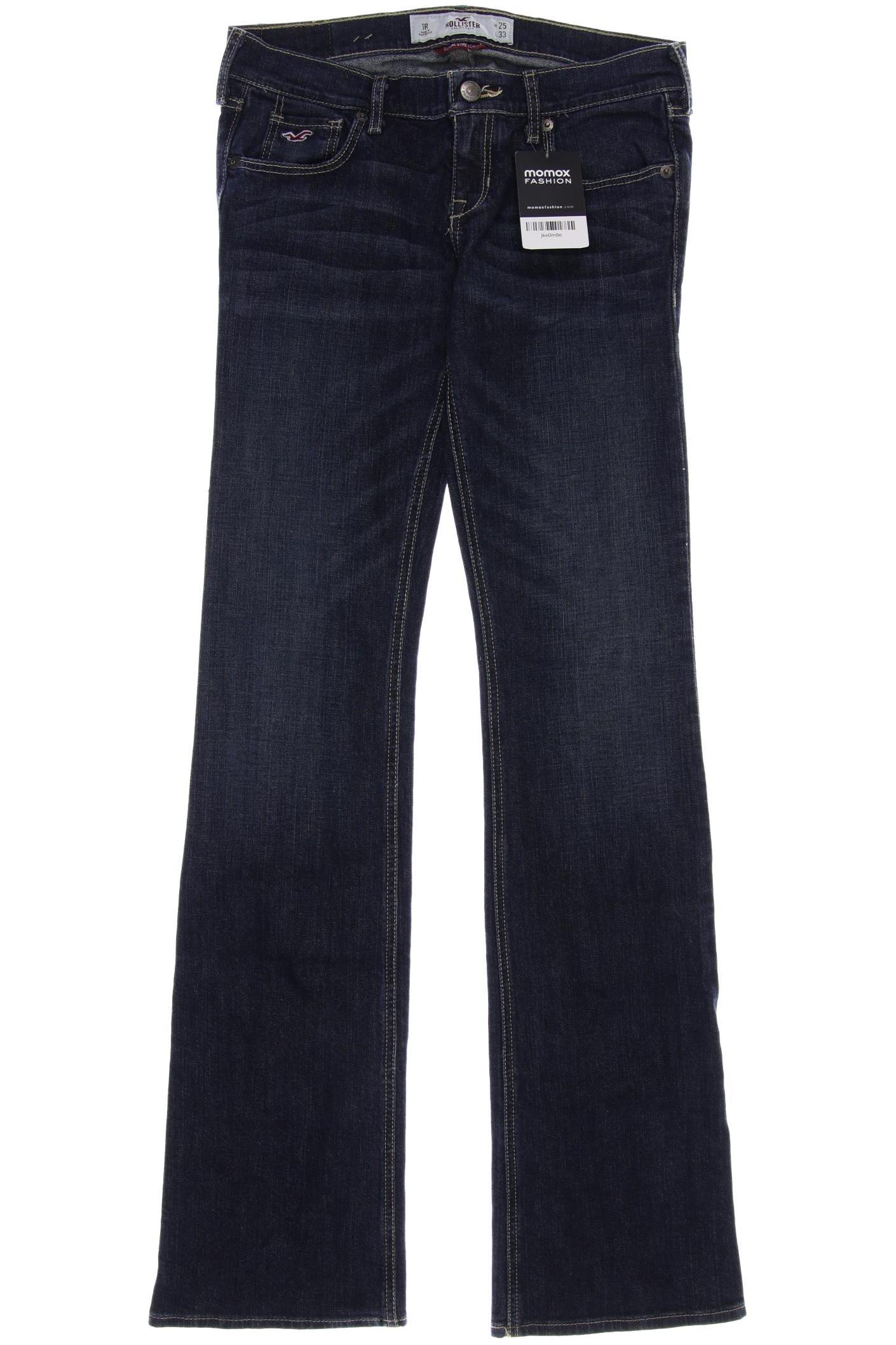 

Hollister Damen Jeans, marineblau, Gr. 25