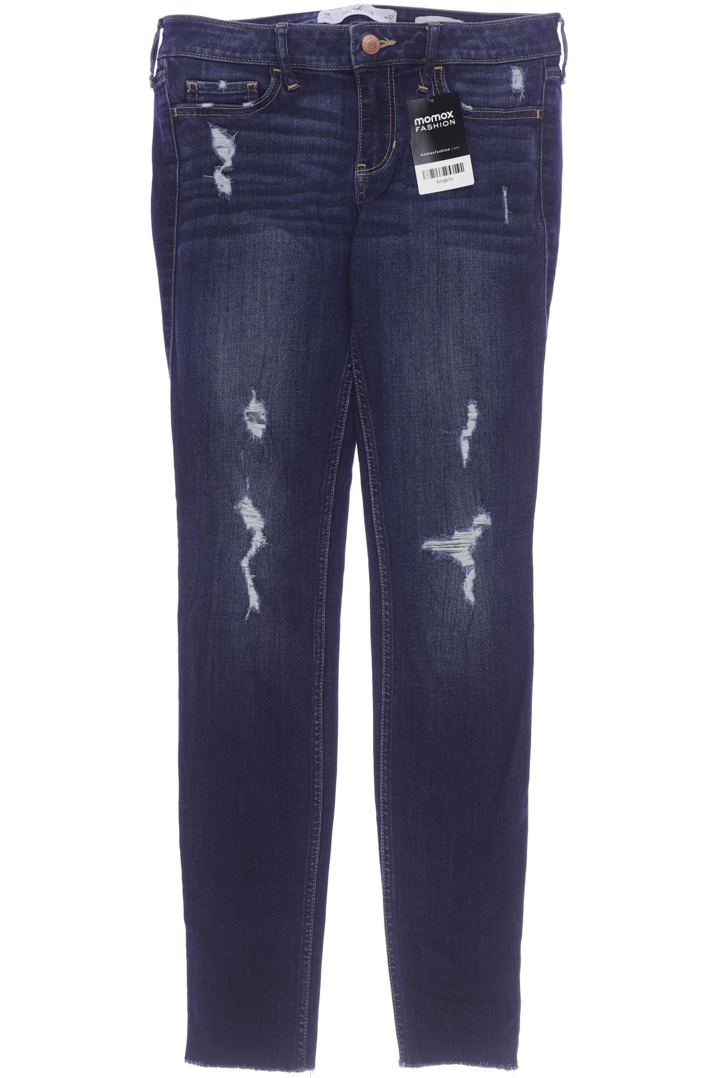 

Hollister Damen Jeans, marineblau, Gr. 27