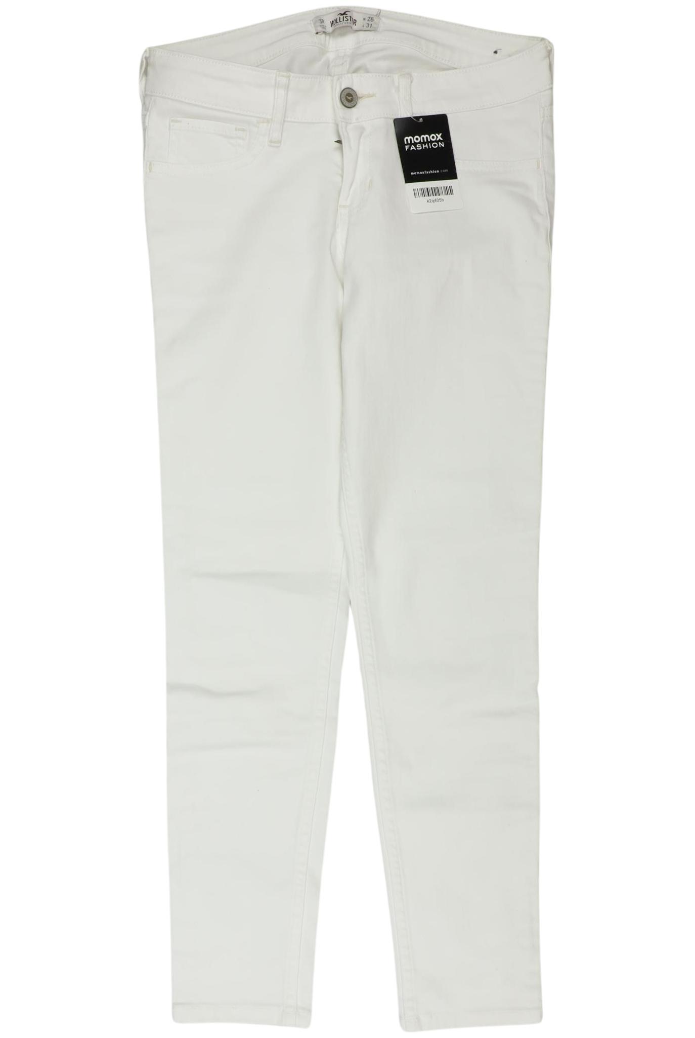 

Hollister Damen Jeans, weiß, Gr. 26