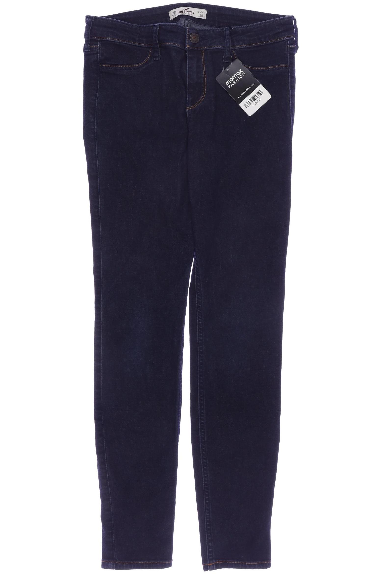 

Hollister Damen Jeans, marineblau, Gr. 27