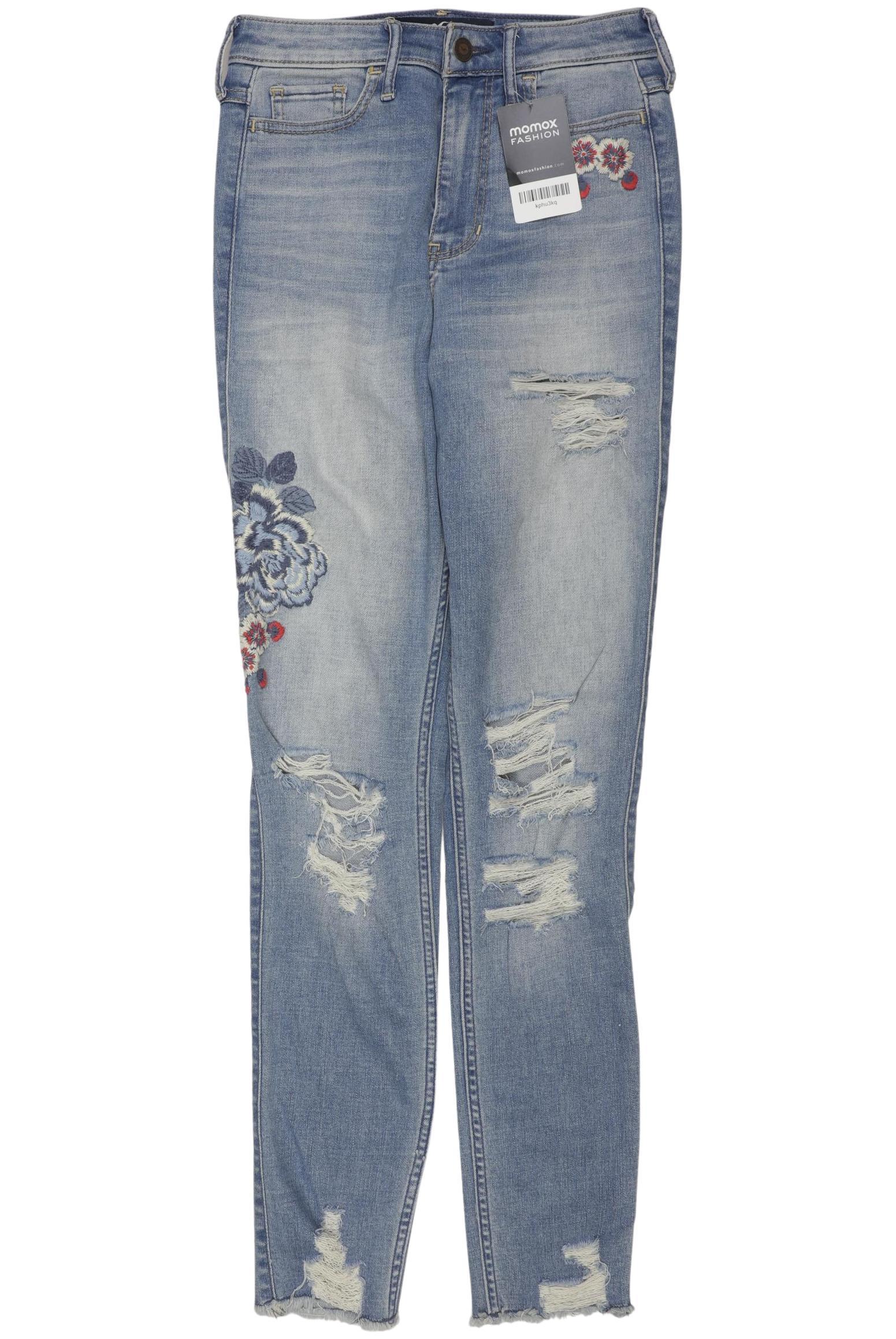 

Hollister Damen Jeans, hellblau, Gr. 25