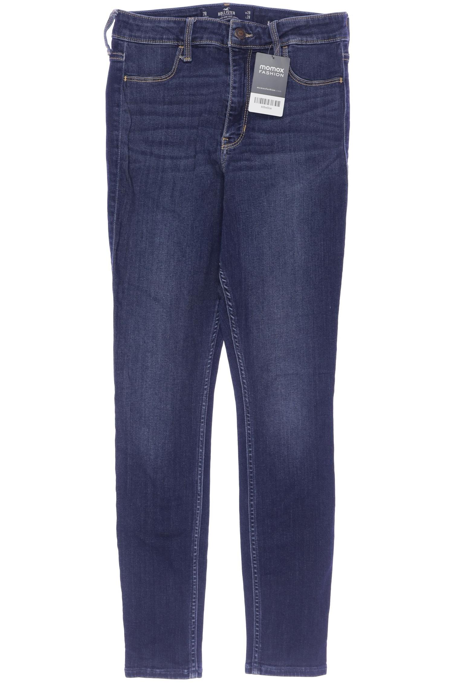 

Hollister Damen Jeans, marineblau, Gr. 28