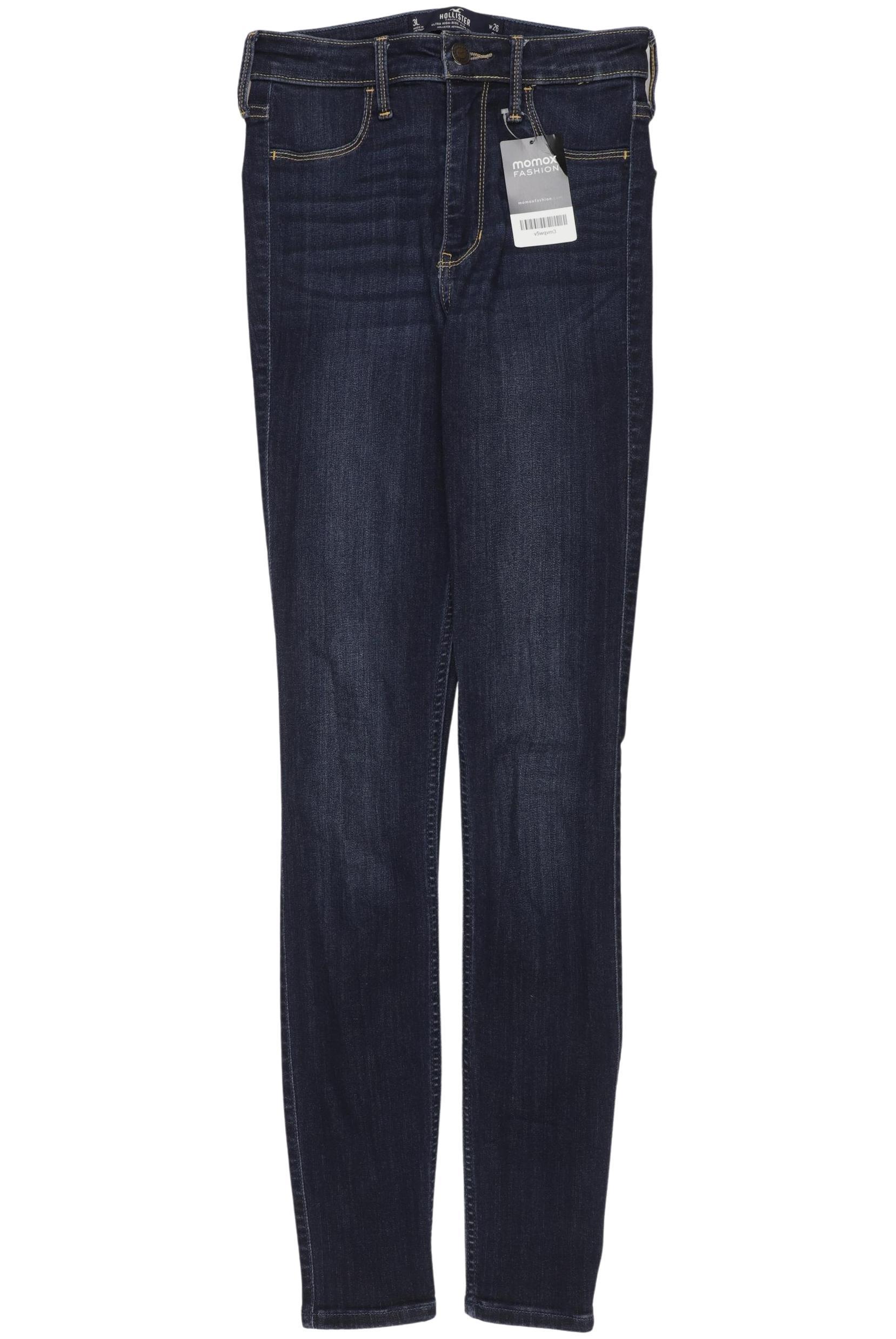 

Hollister Damen Jeans, marineblau, Gr. 26