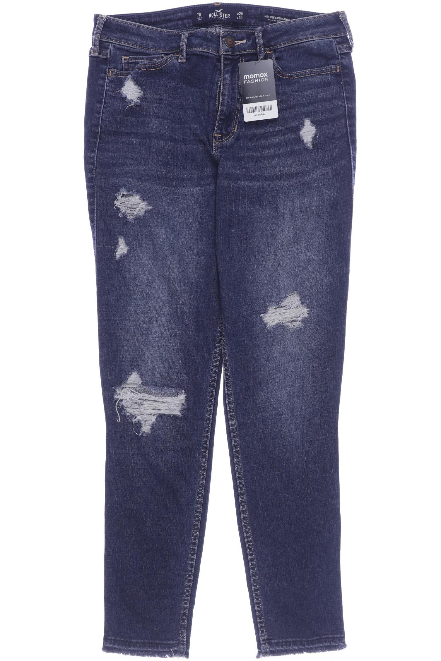 

Hollister Damen Jeans, marineblau, Gr. 28