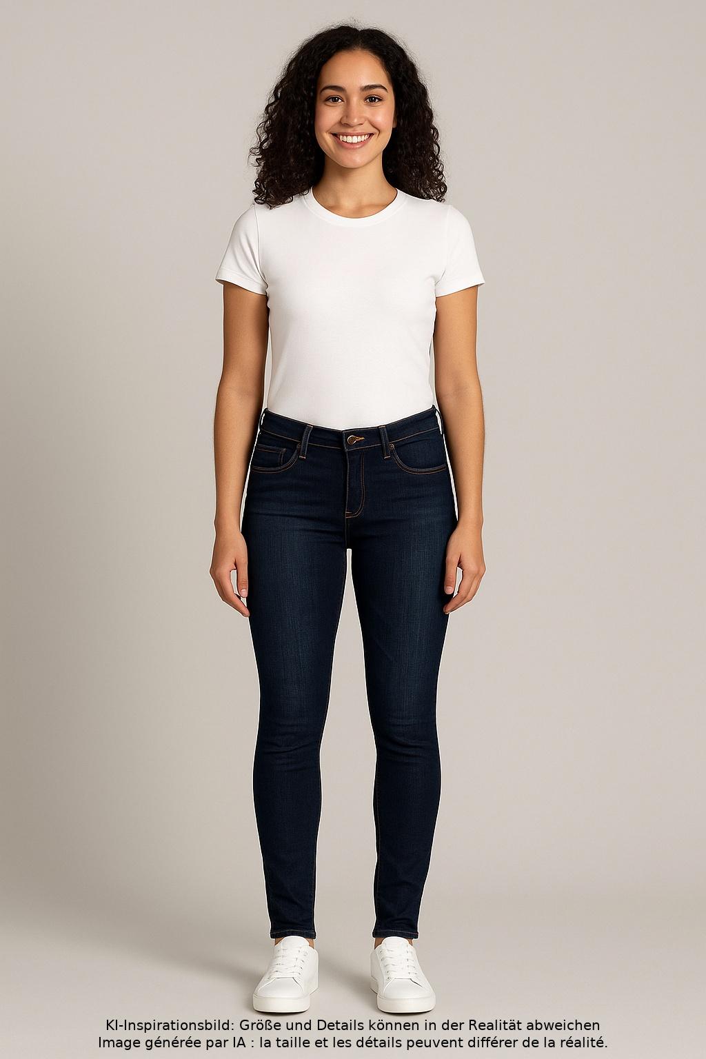 

Hollister Damen Jeans, marineblau, Gr. 30