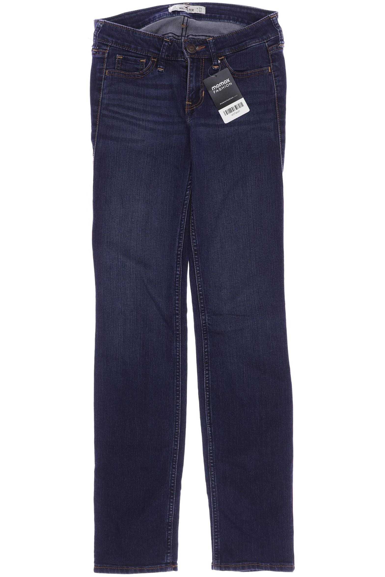 

Hollister Damen Jeans, marineblau, Gr. 24