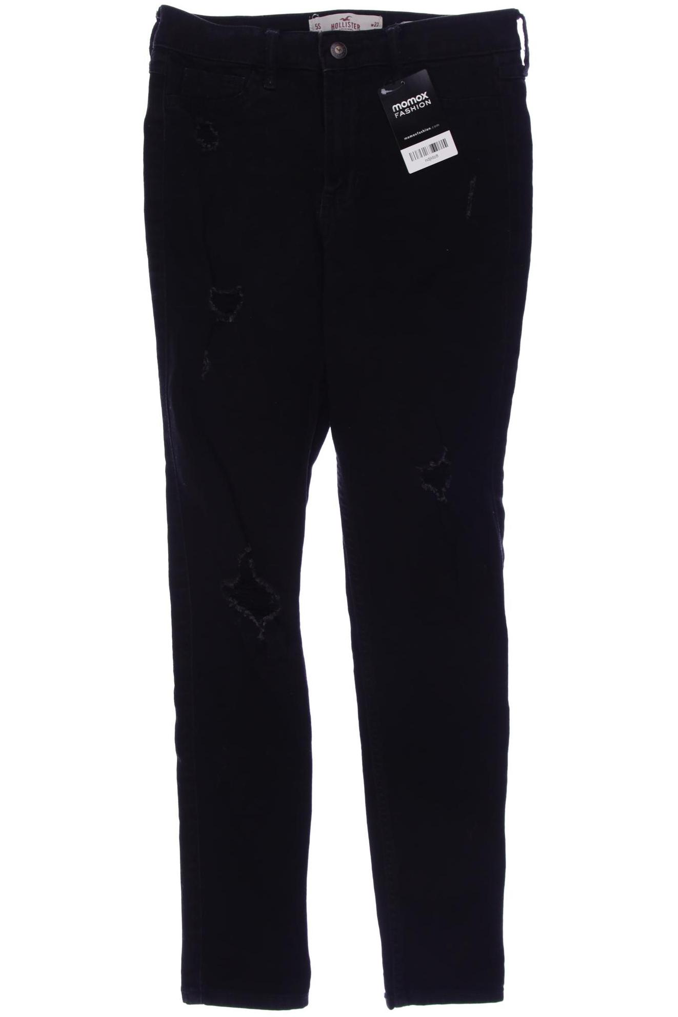 

Hollister Damen Jeans, schwarz