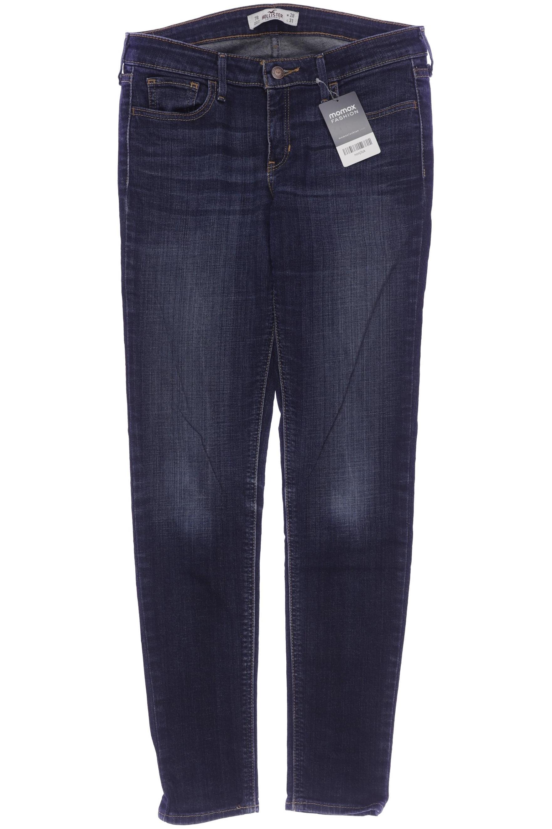 

Hollister Damen Jeans, marineblau, Gr. 28