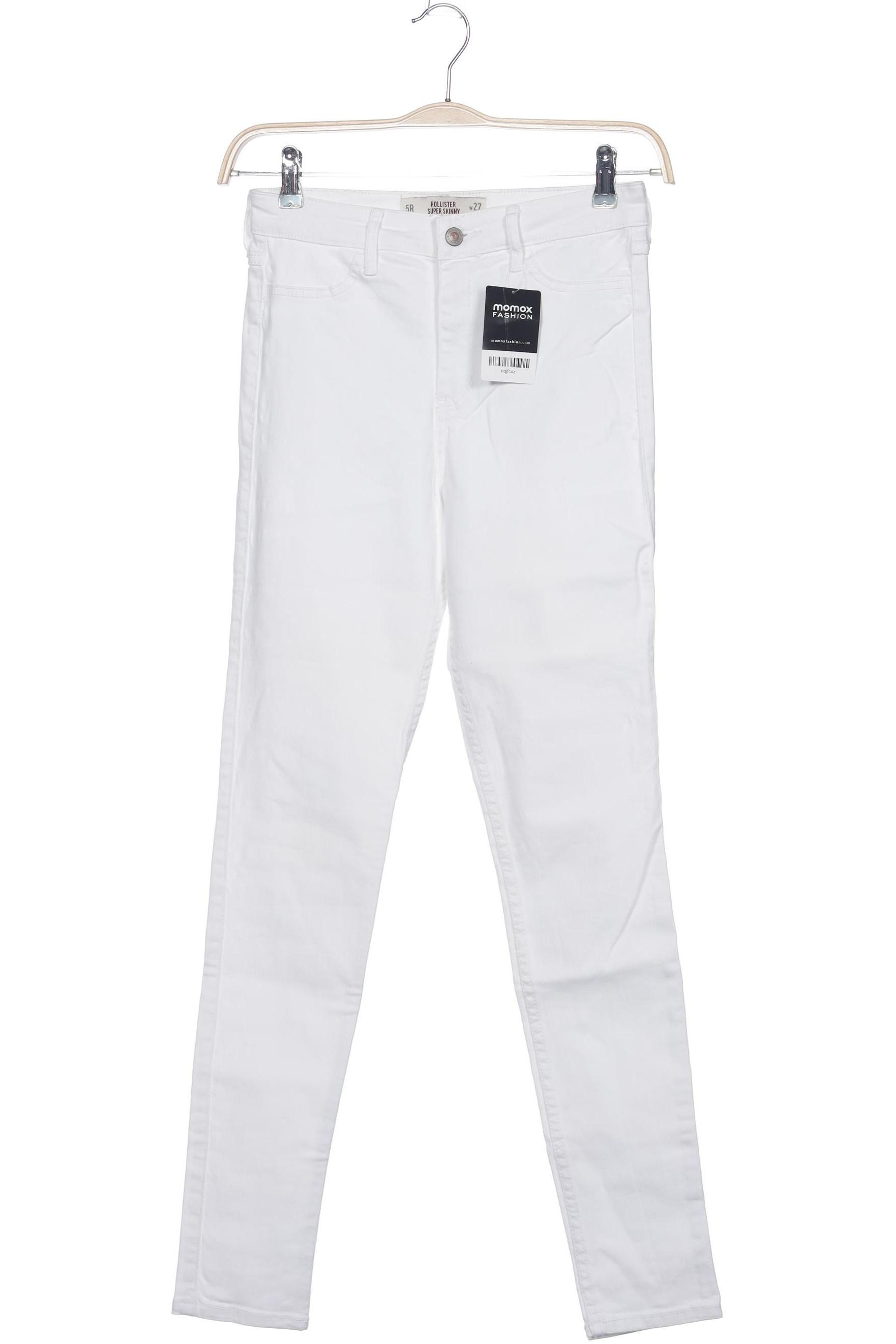 

Hollister Damen Jeans, weiß, Gr. 27