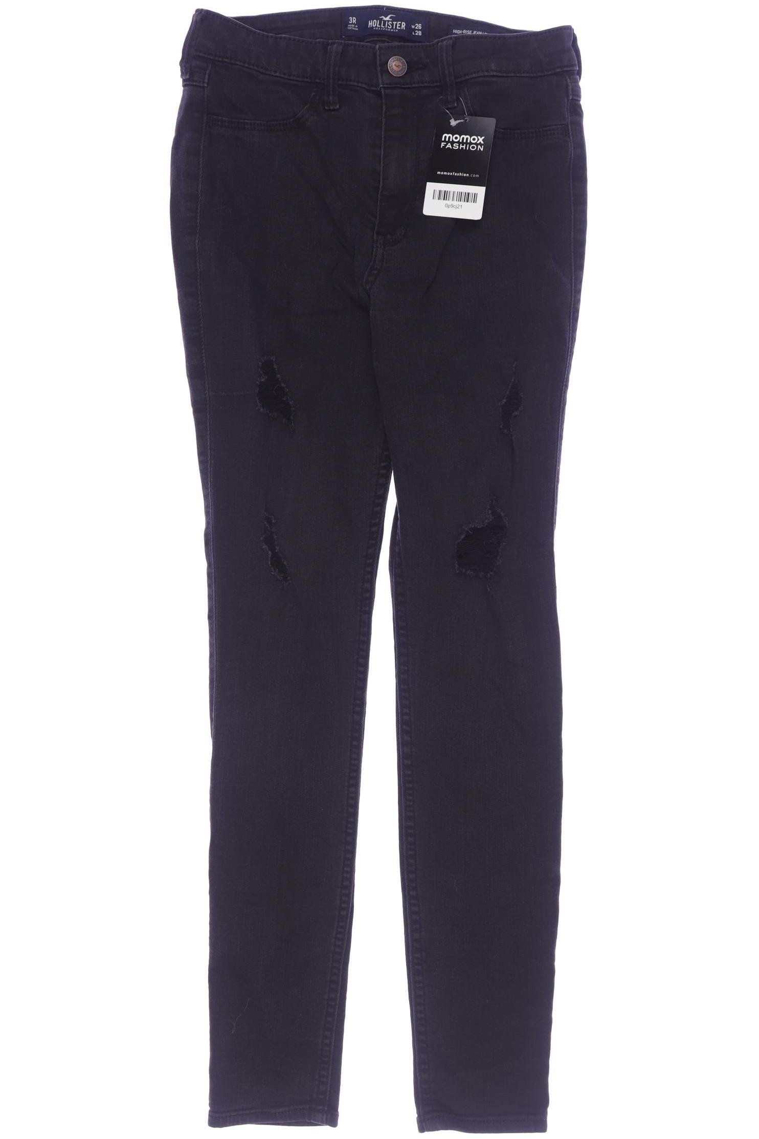 

Hollister Damen Jeans, schwarz, Gr. 26