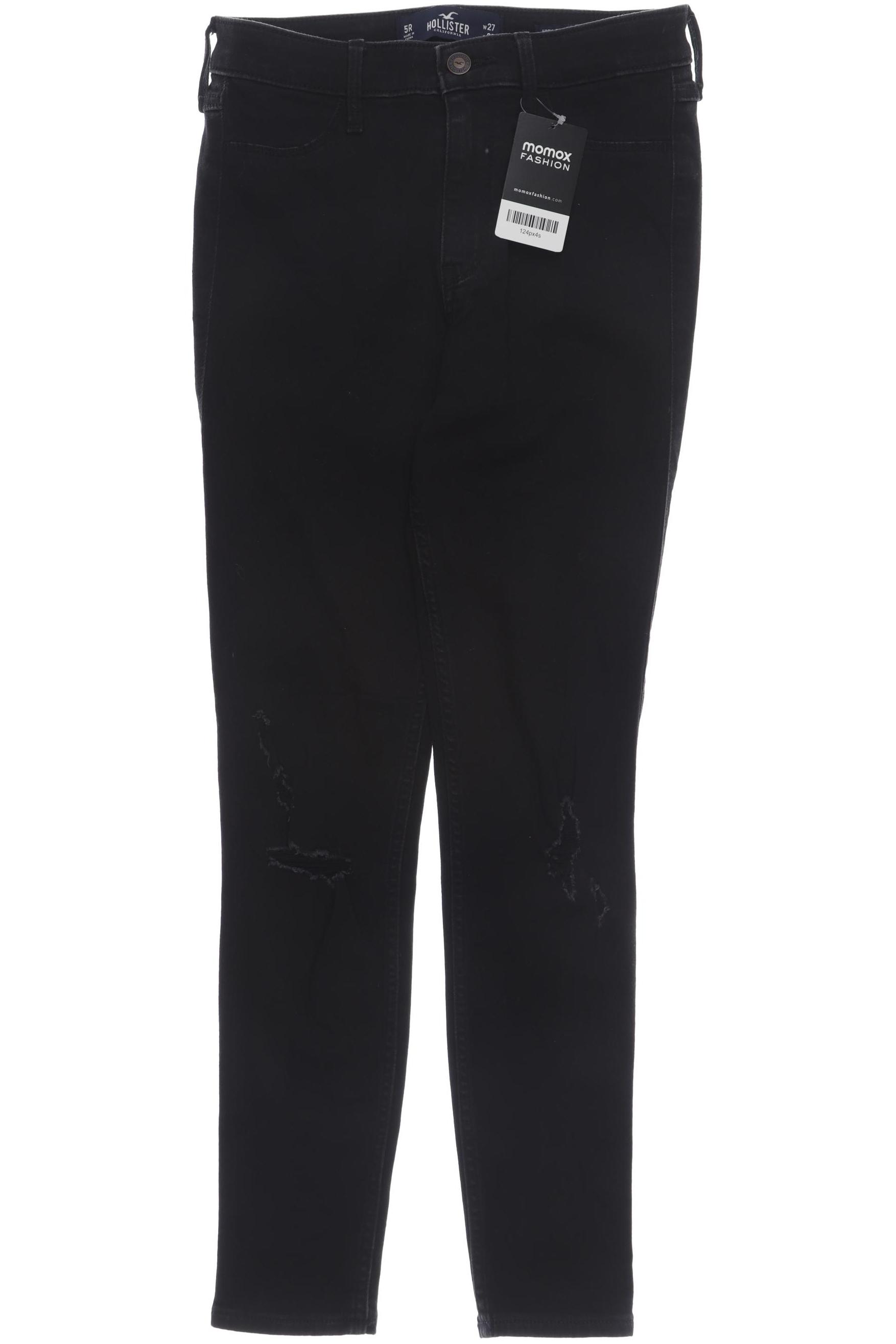 

Hollister Damen Jeans, schwarz