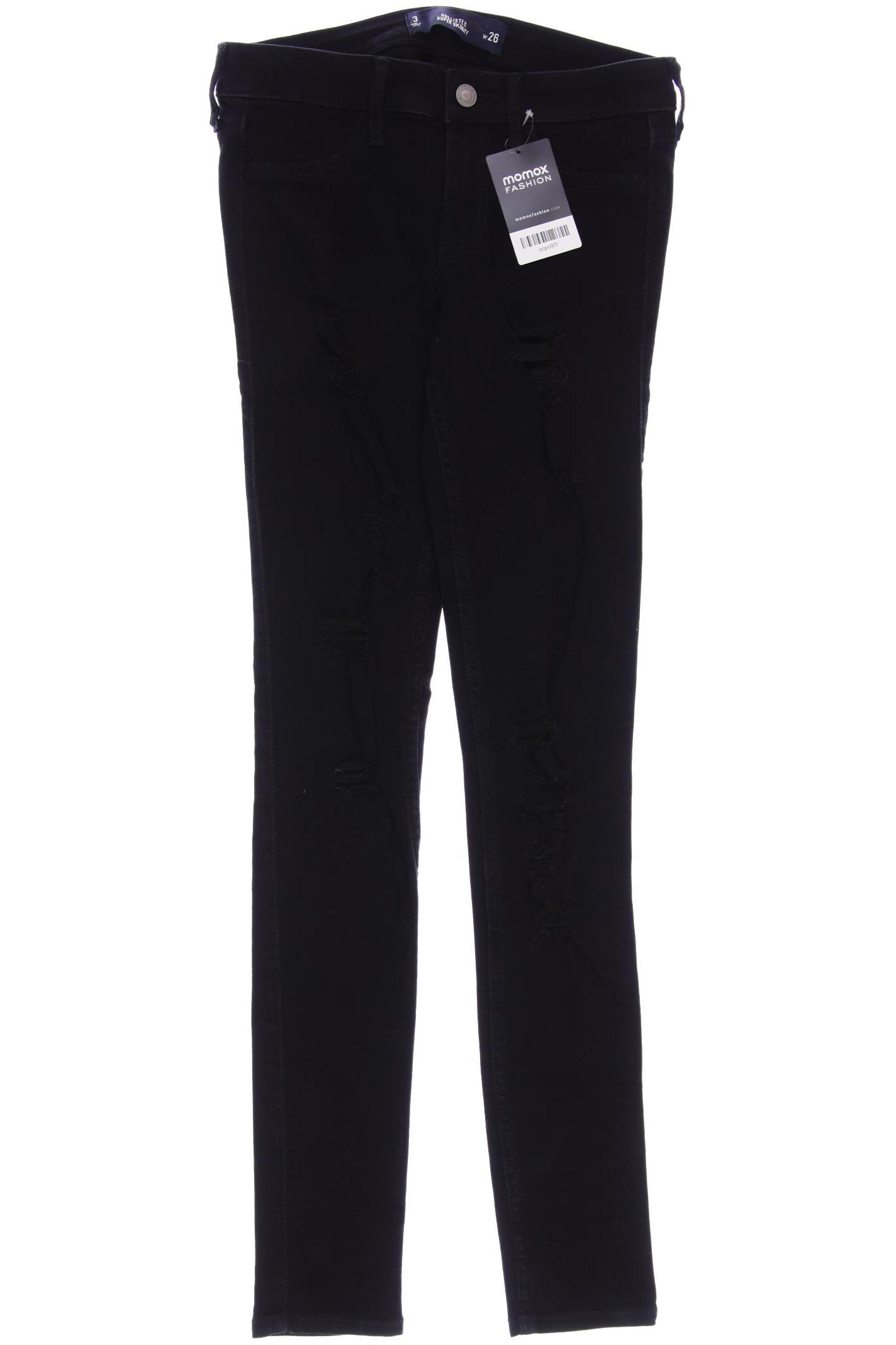 

Hollister Damen Jeans, schwarz