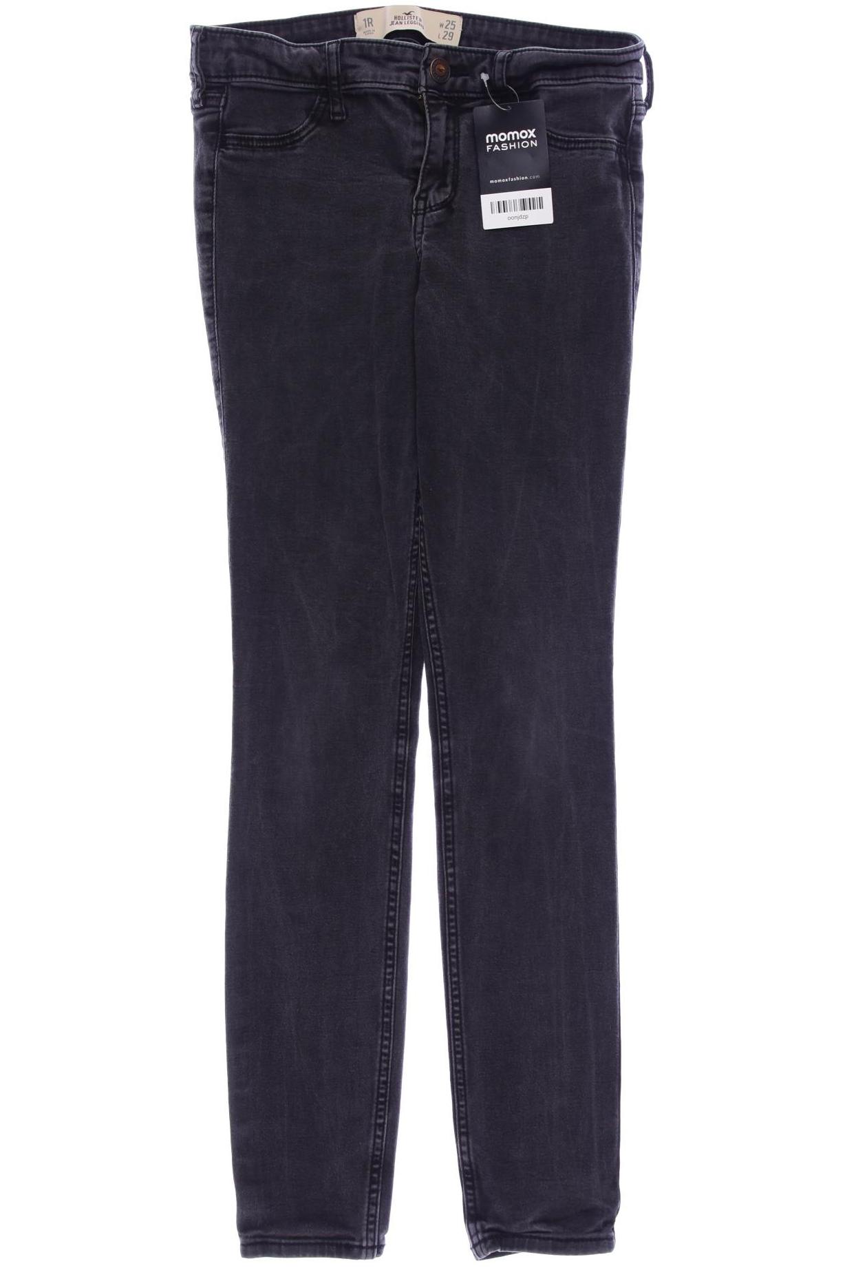 

Hollister Damen Jeans, schwarz