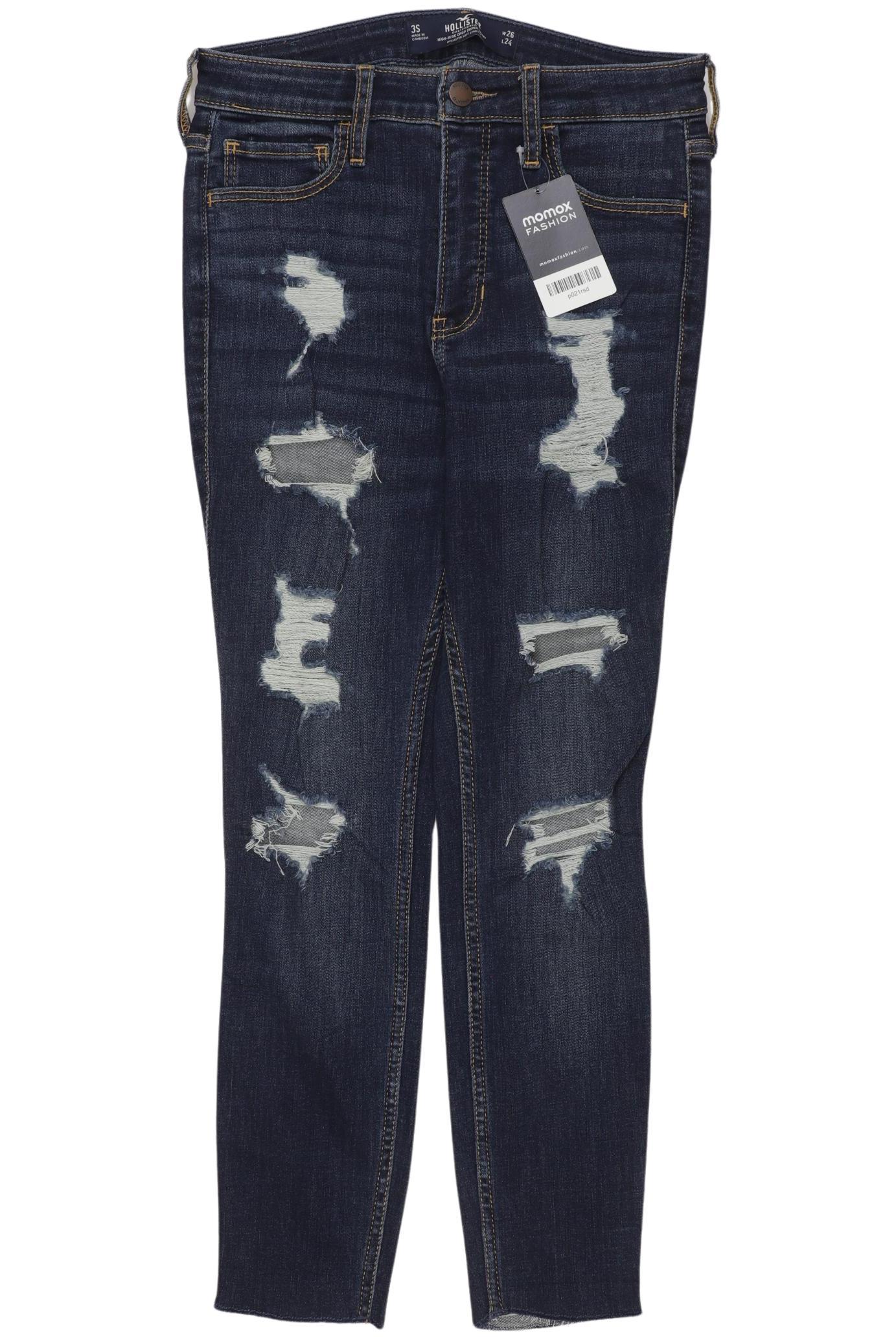 

Hollister Damen Jeans, marineblau, Gr. 26