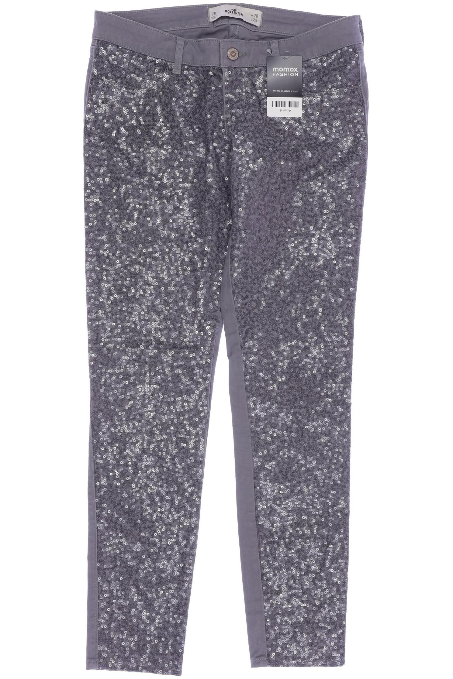 

Hollister Damen Jeans, grau, Gr. 28