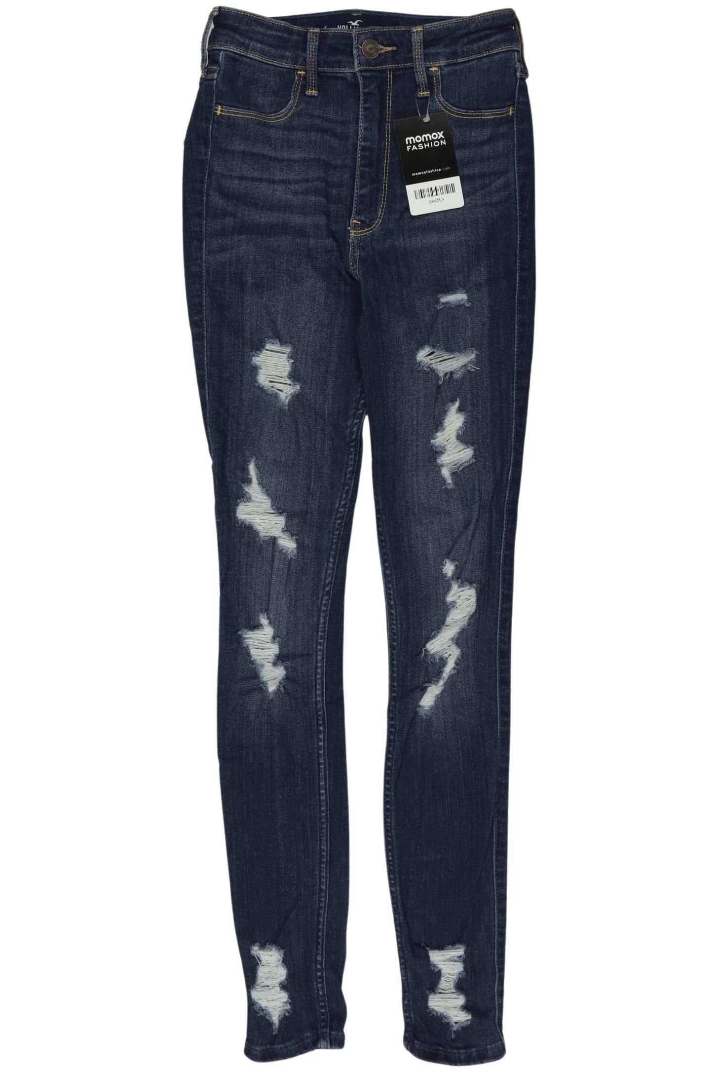 

Hollister Damen Jeans, marineblau, Gr. 25