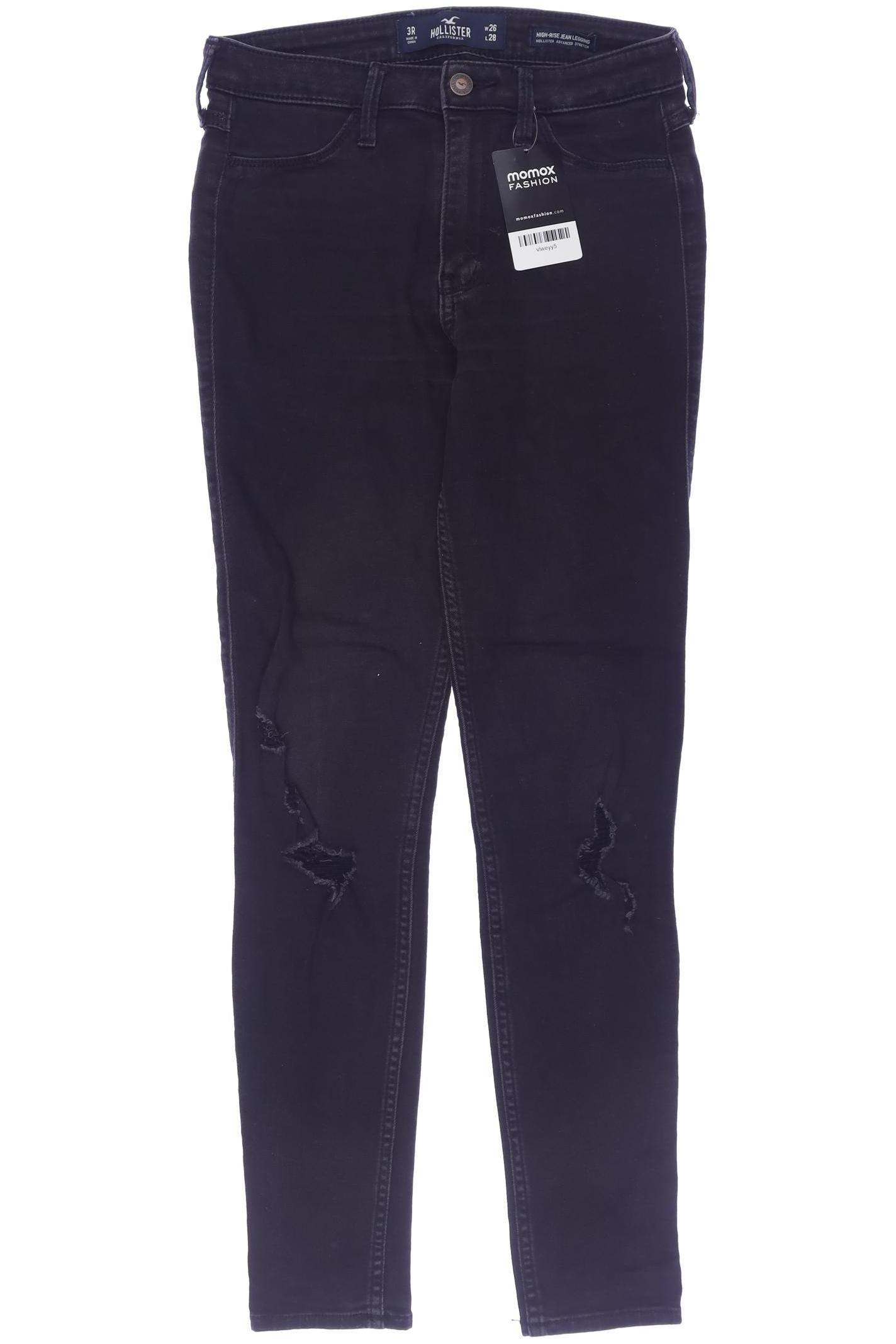 

Hollister Damen Jeans, schwarz, Gr. 26