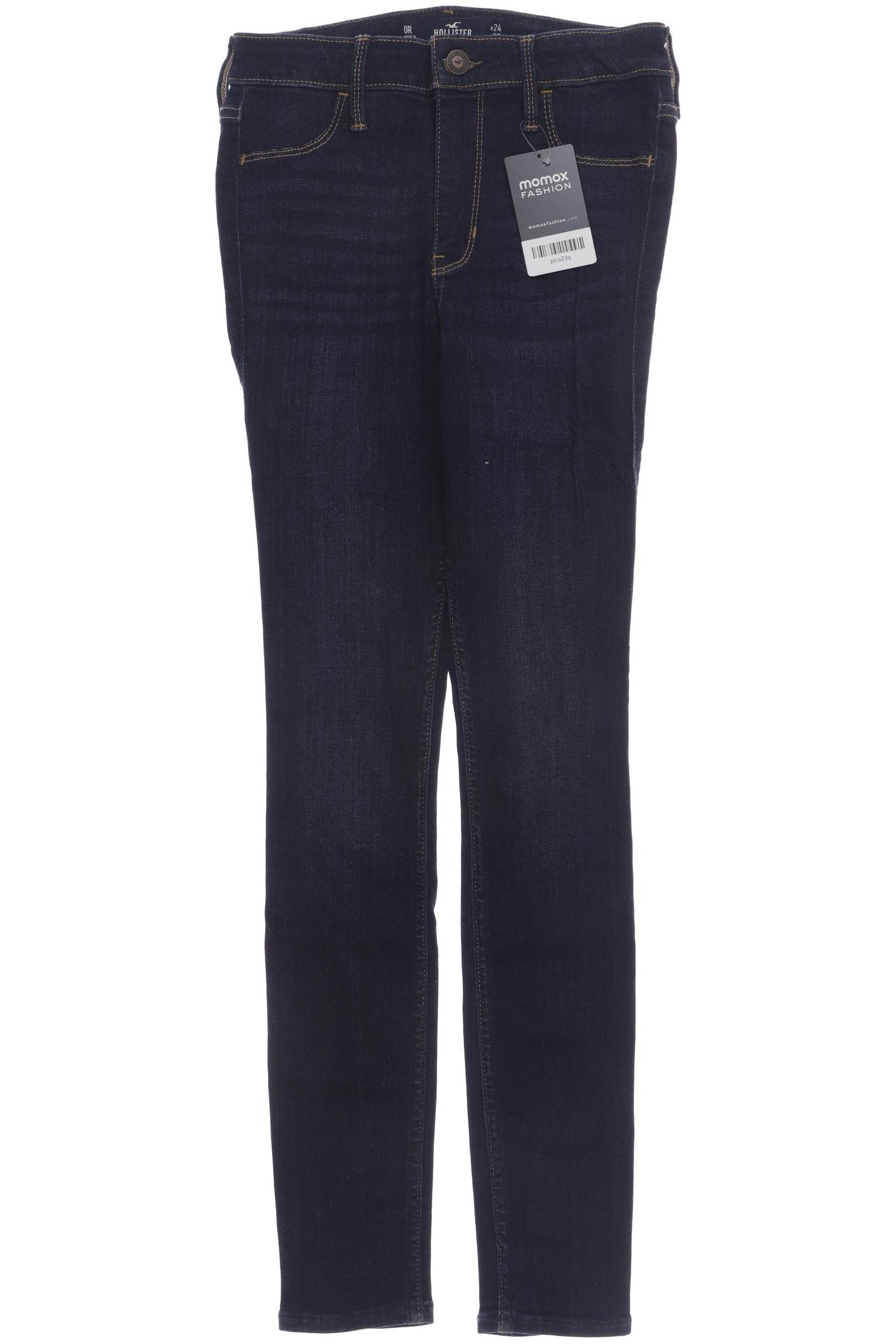 

Hollister Damen Jeans, marineblau, Gr. 24