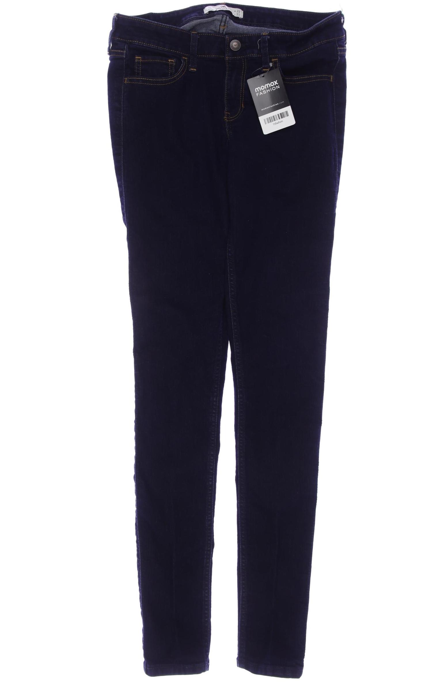 

Hollister Damen Jeans, marineblau, Gr. 28