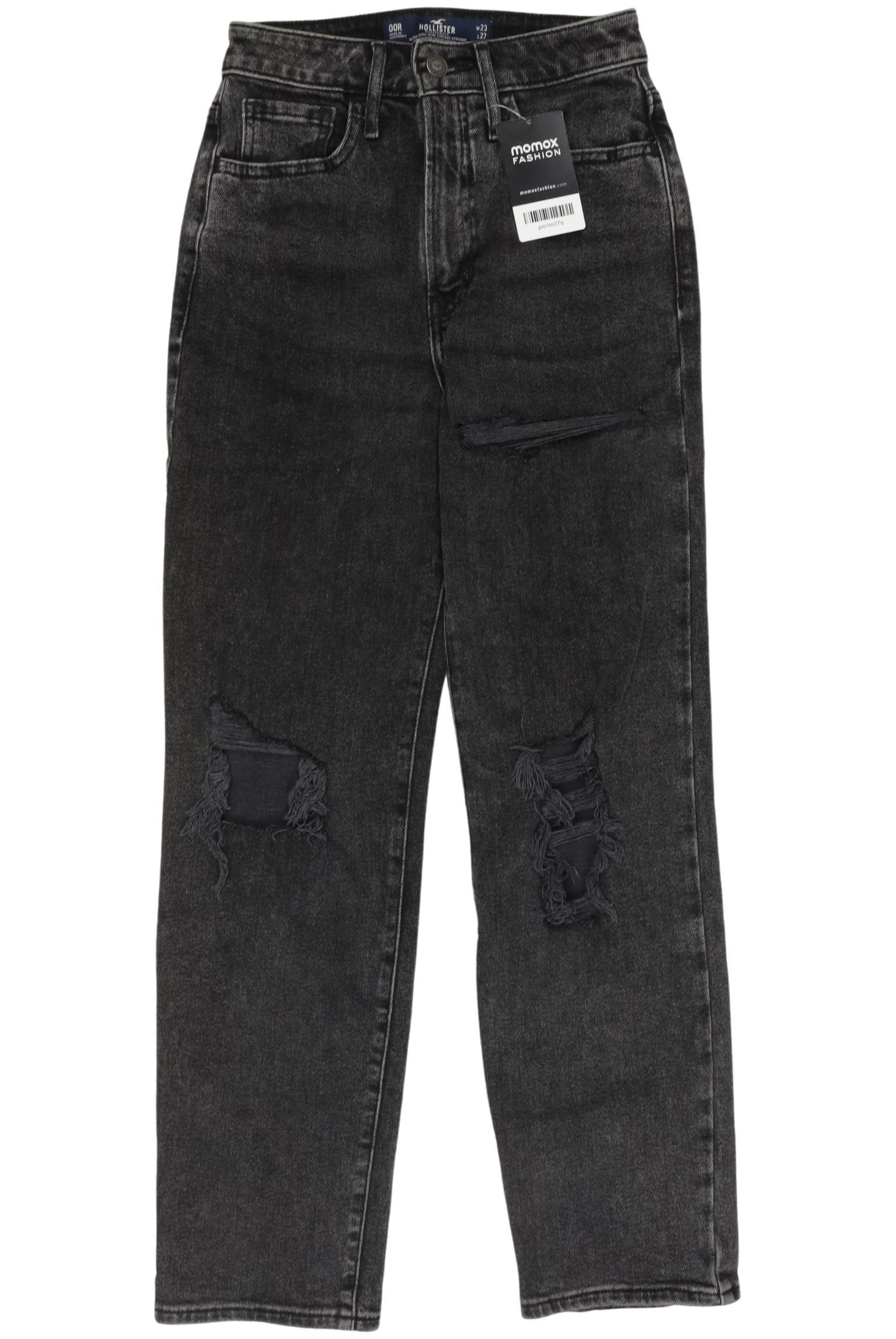 

Hollister Damen Jeans, grau, Gr. 0