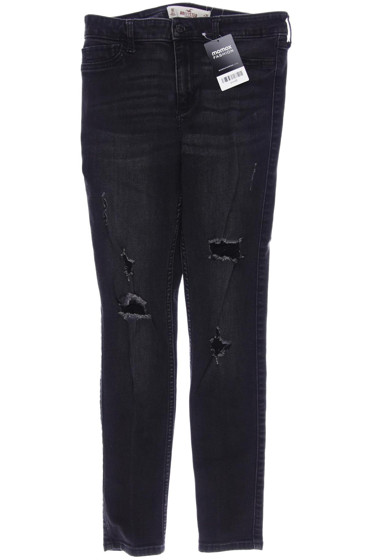

Hollister Damen Jeans, schwarz