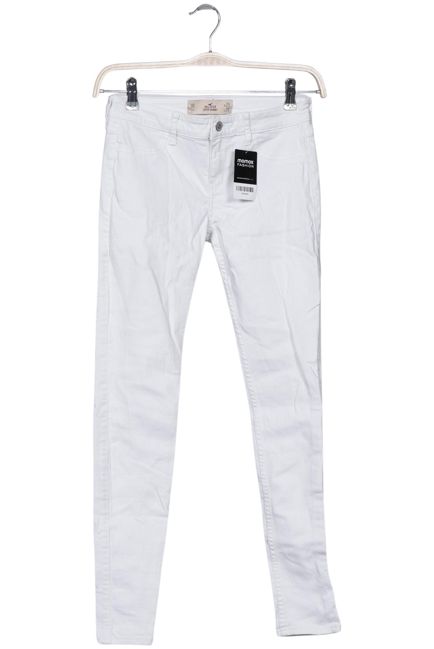 

Hollister Damen Jeans, weiß, Gr. 25